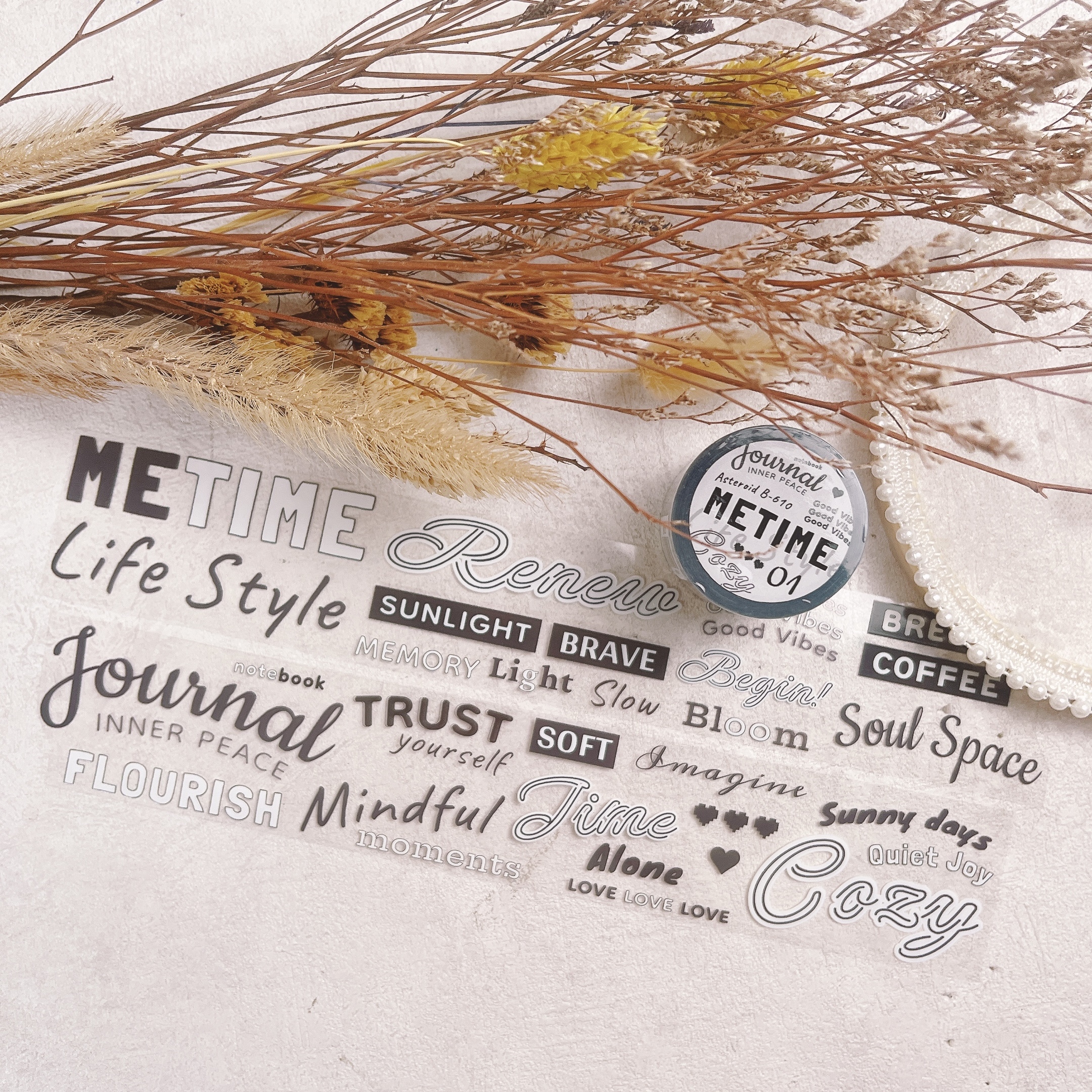 小行星｜給自己的時光01 亮面PET