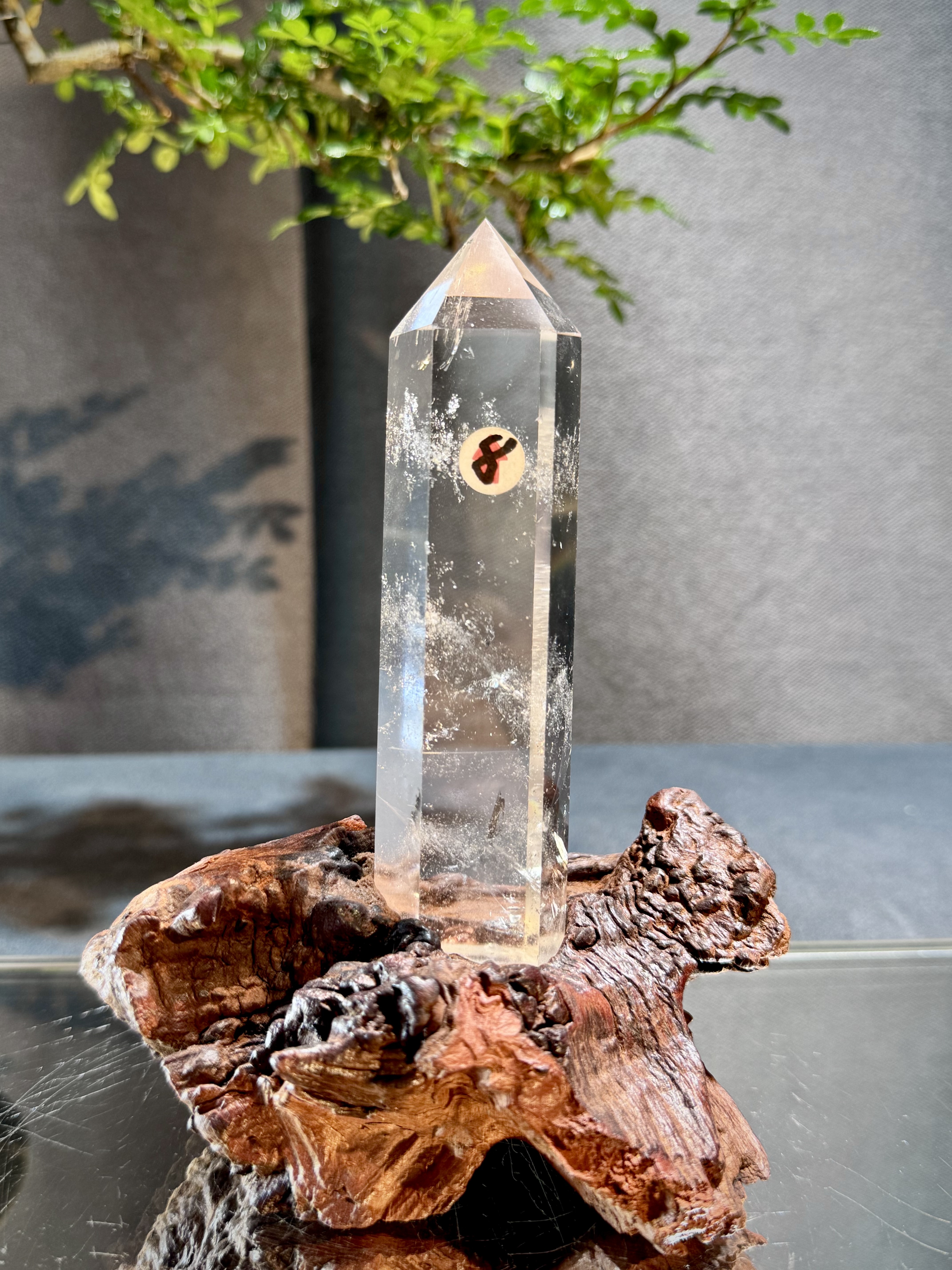 頂級白水晶柱 5528