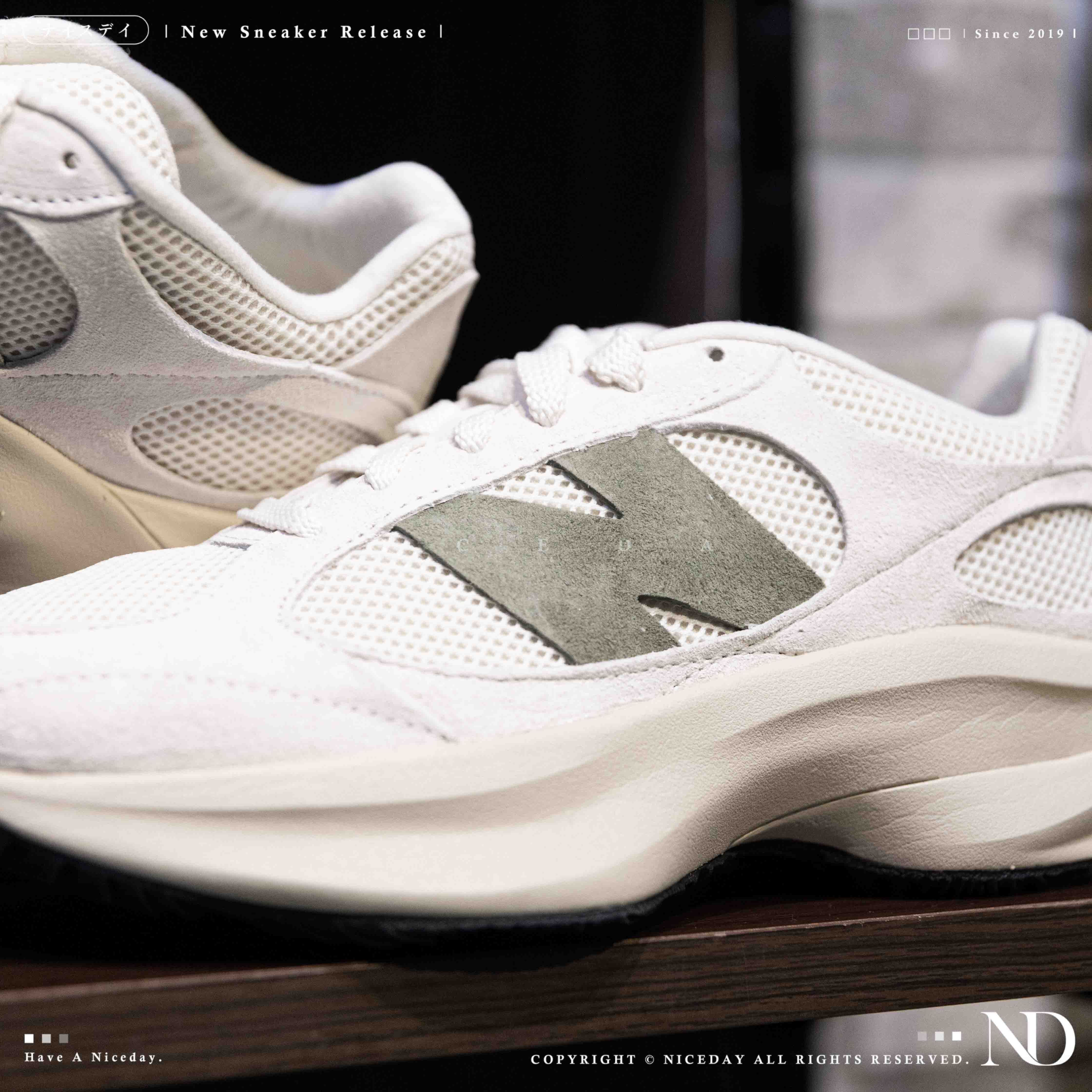 NICEDAY 現貨 New Balance WRPD RUNNER 白抹茶 綠色 麂皮 復古 慢跑鞋 UWRPDWHC