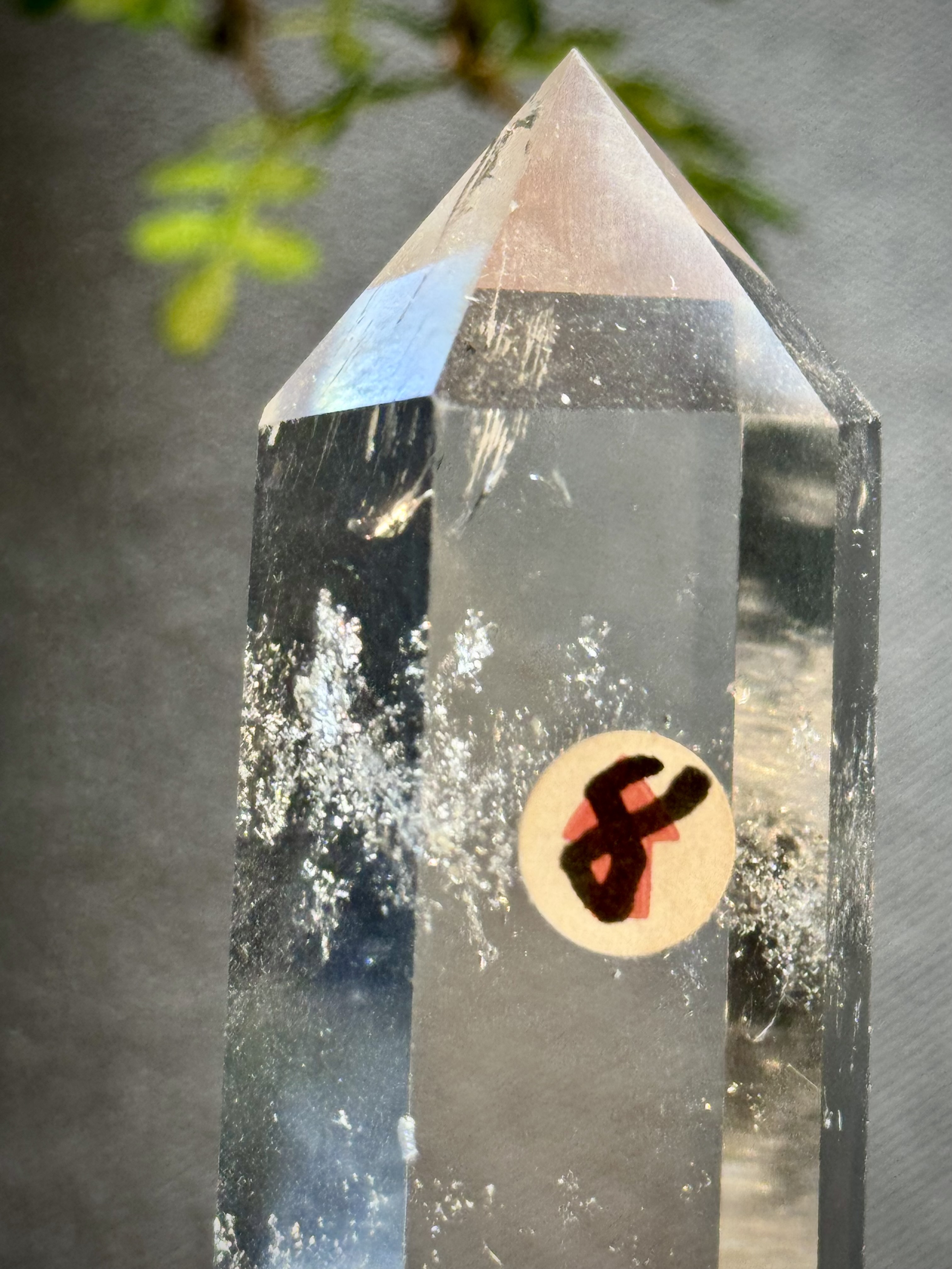 頂級白水晶柱 5528