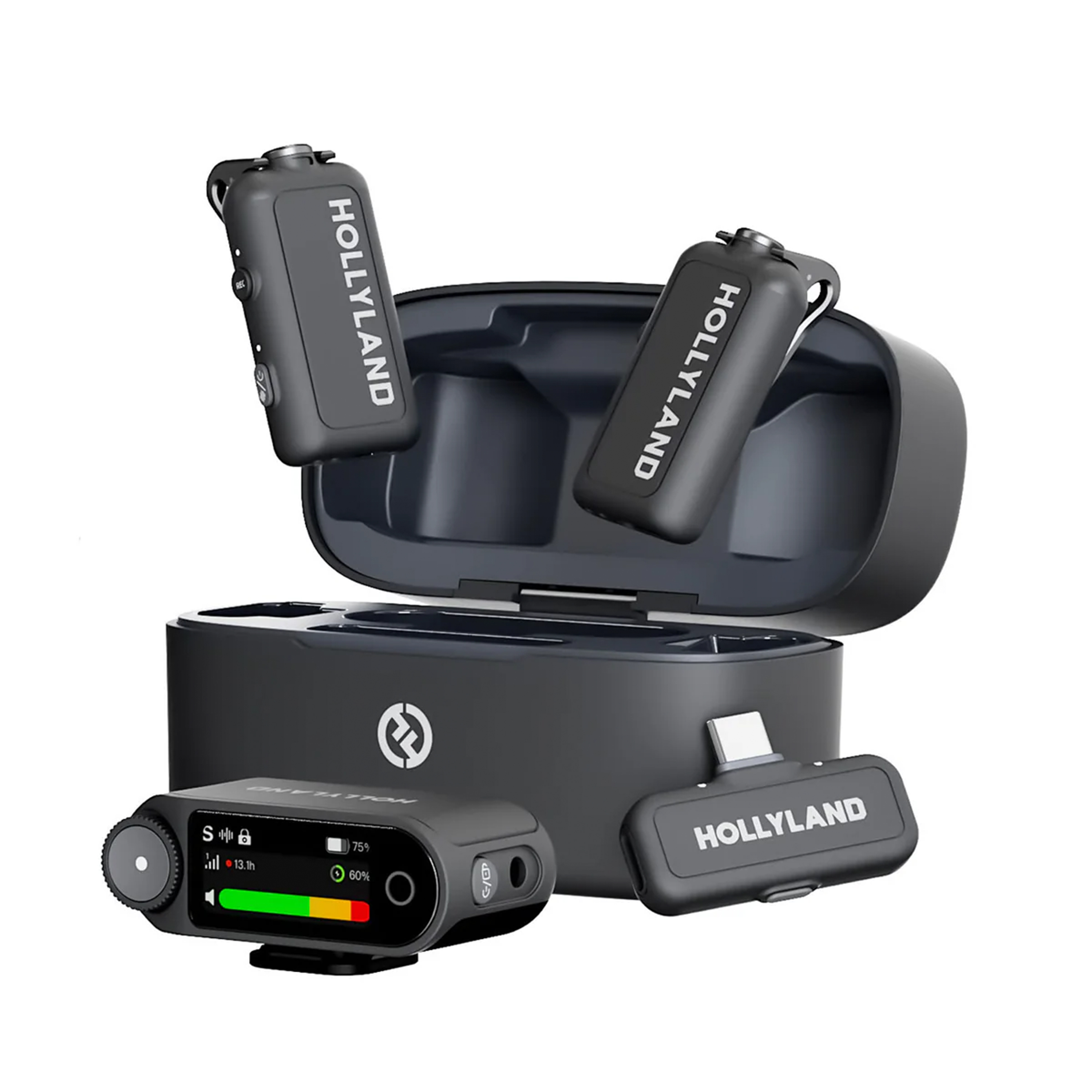 【ほぼ未使用】Hollyland Lark Max Hollyland LARK MAX 2 Combo Microphone System - Rainbow