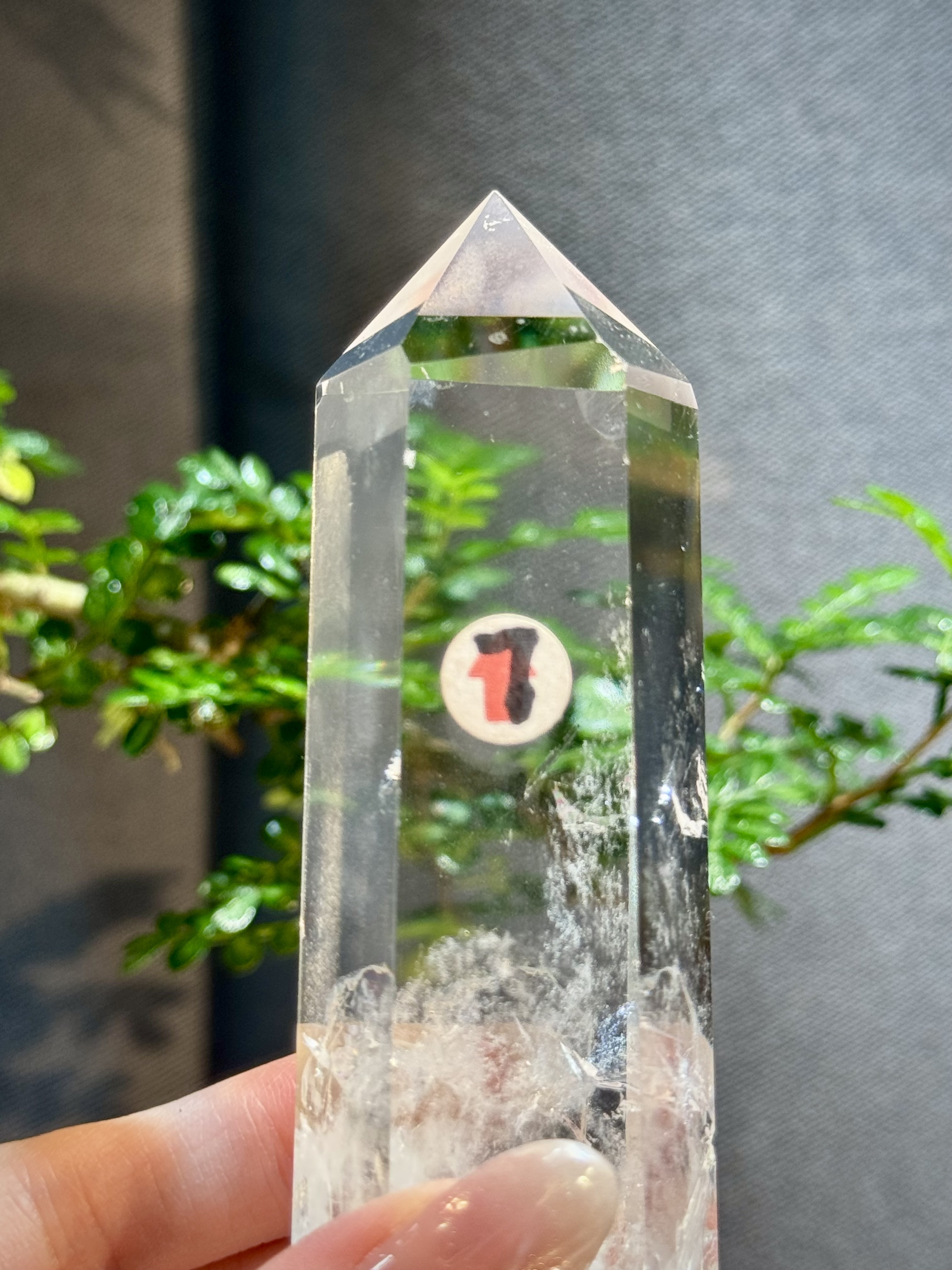 頂級白水晶柱 5529