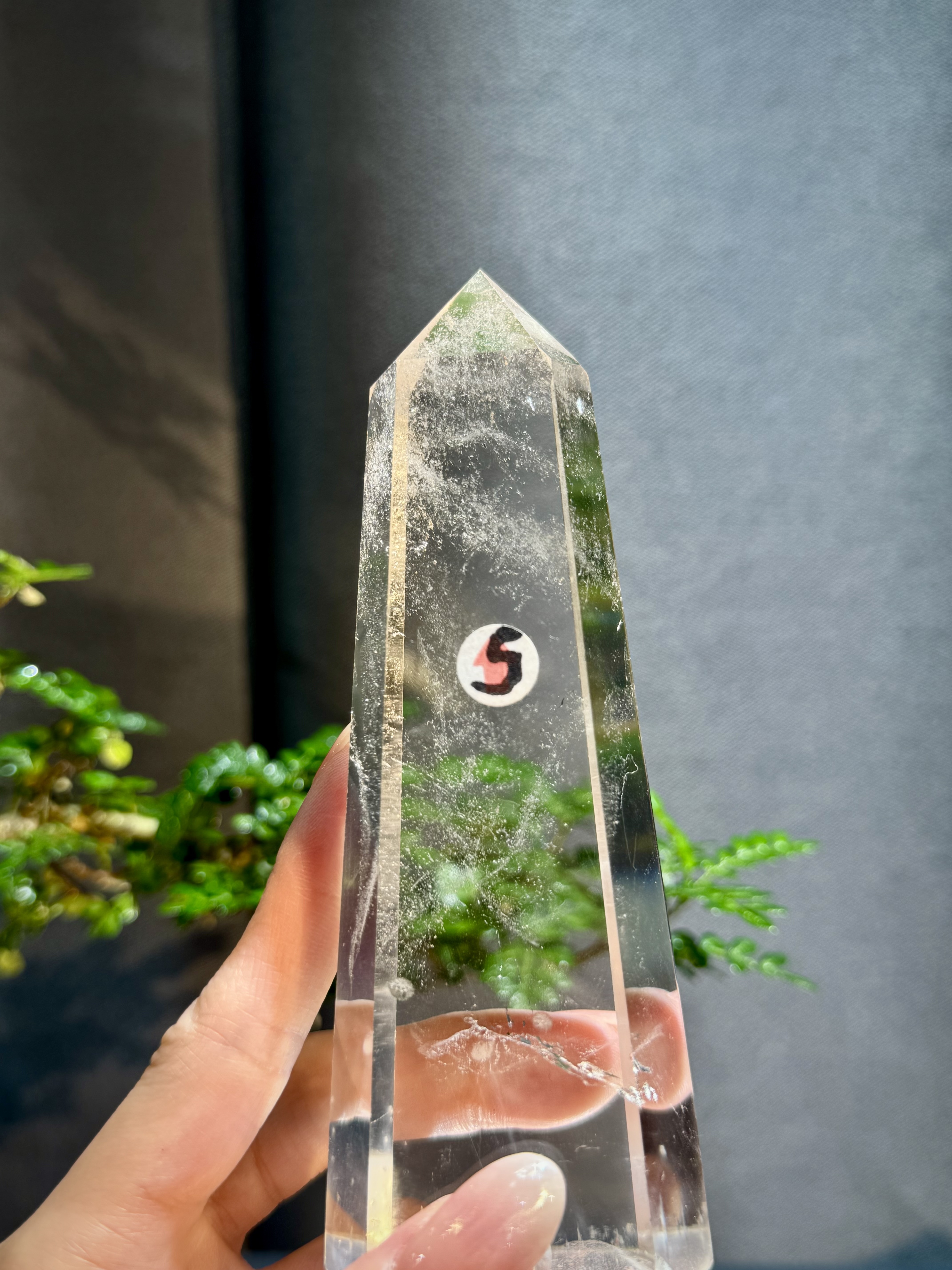 頂級白水晶柱 5530