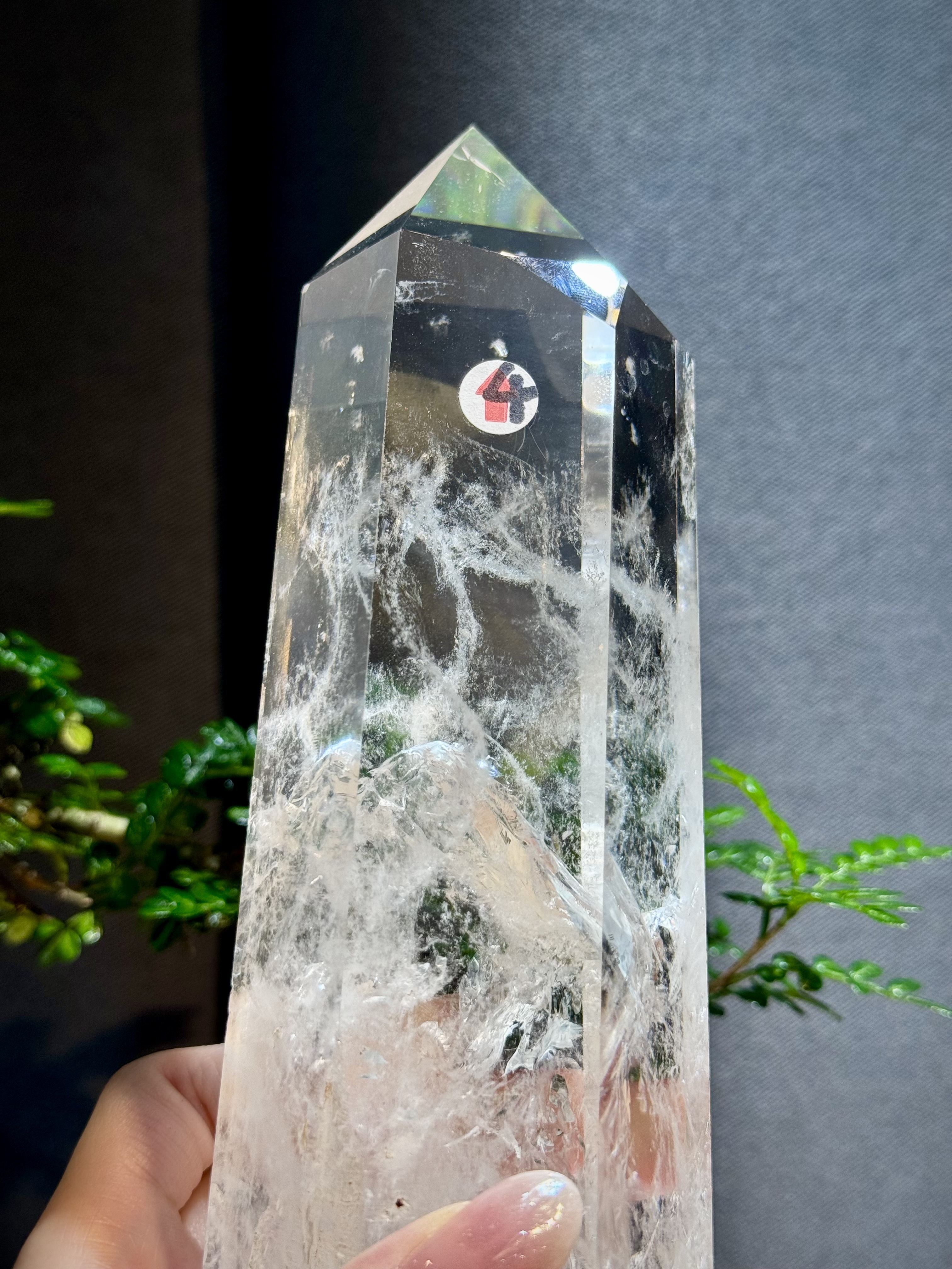 頂級白水晶柱 5532