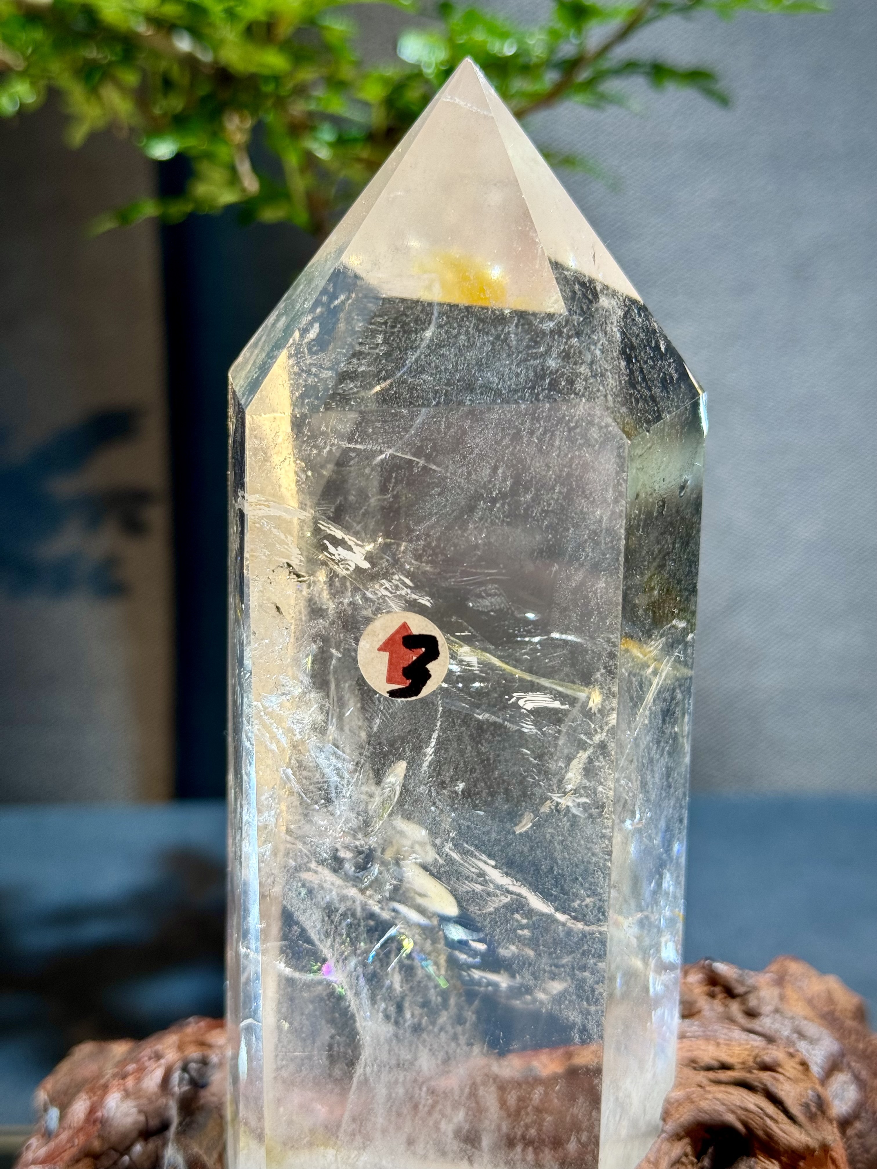 頂級白水晶柱 5533