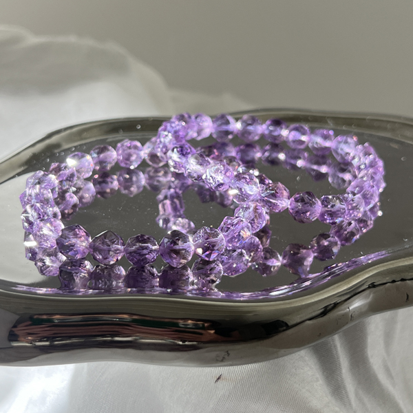 紫水晶鑽切