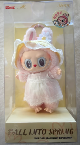 ランド限定 LABUBU MOKOKO Fall Into Spring 正規品 Pop Mart Mokoko V1 Labubu Fall Into Spring 40CM