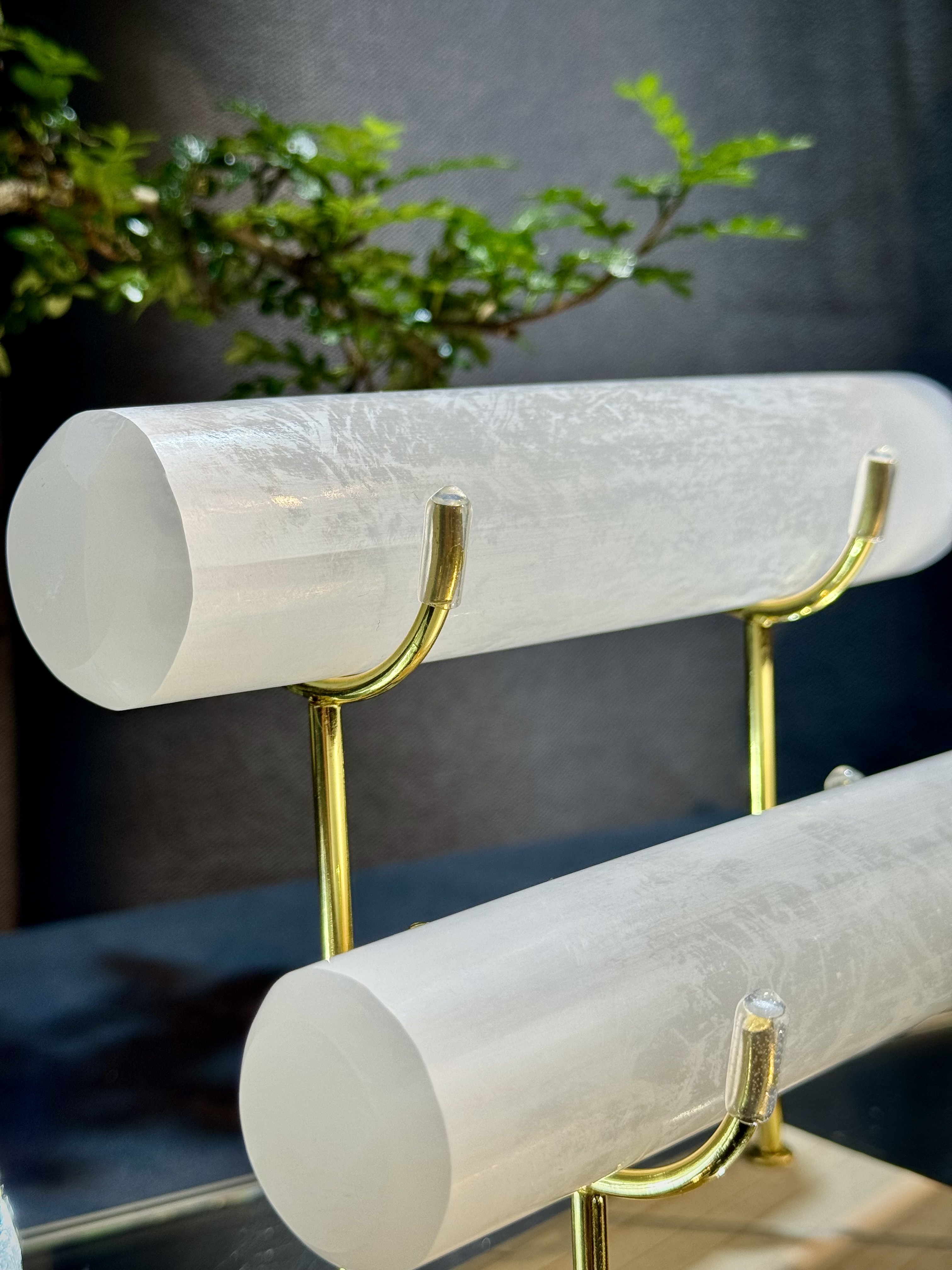 透石膏雙層置物架 5701