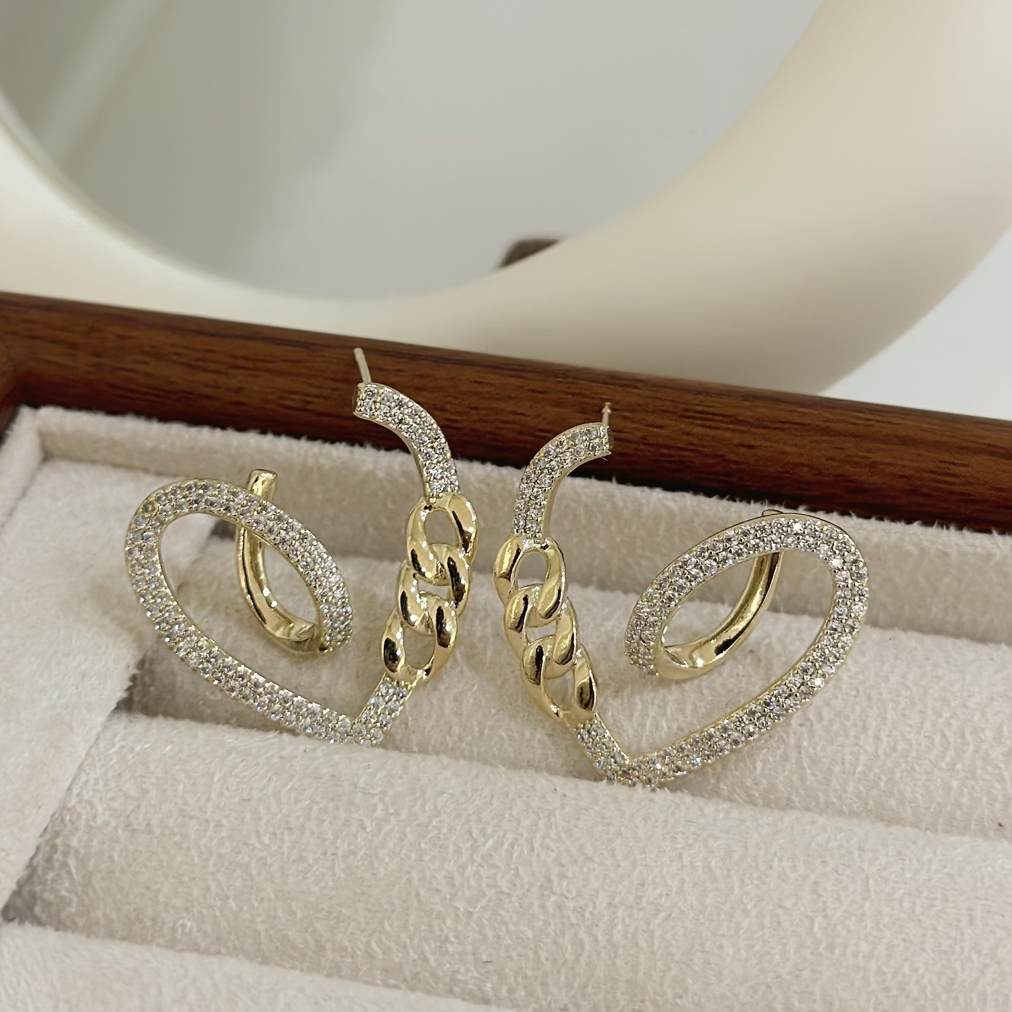 B345排鑽鏈條愛心垂吊