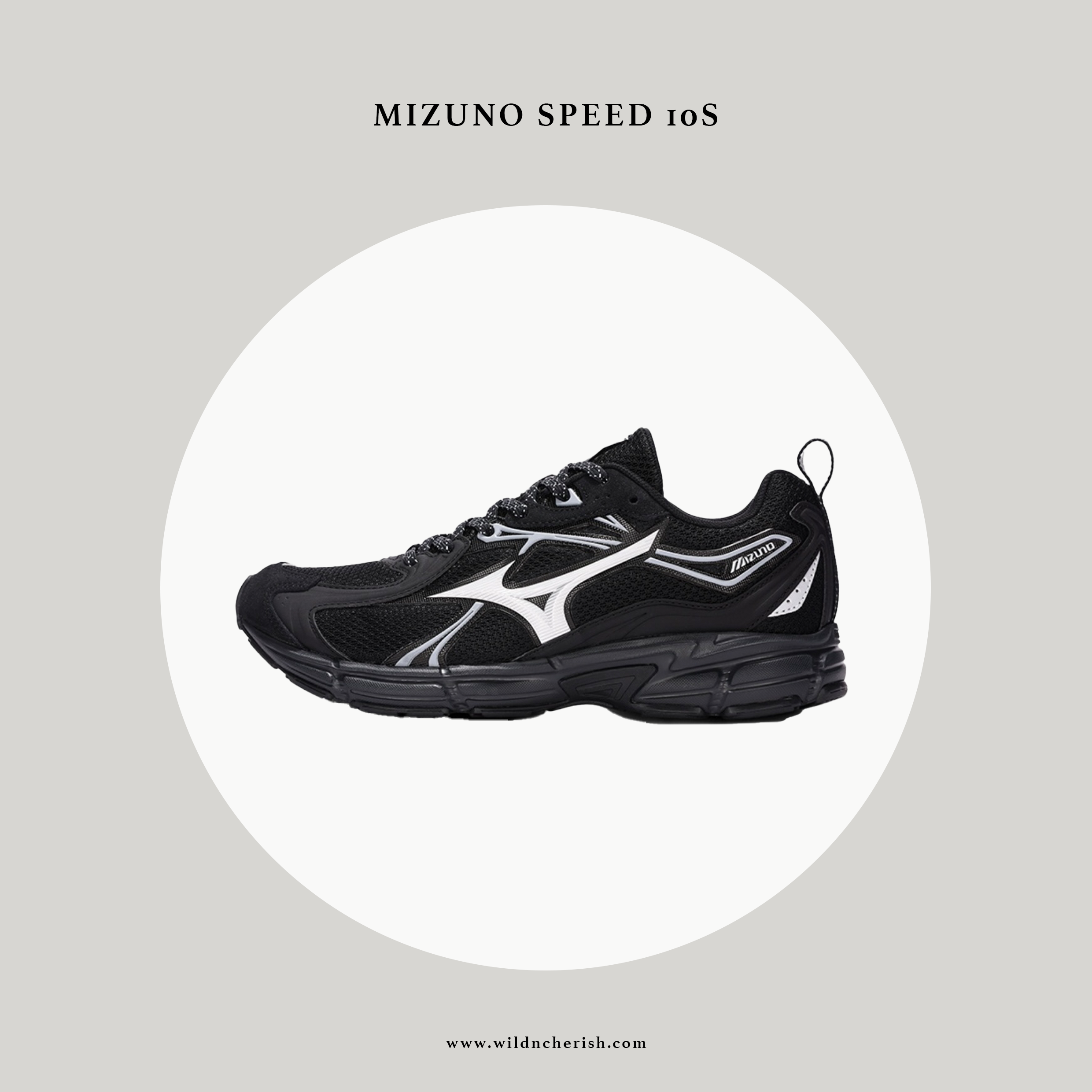 預訂 | Mizuno Speed 10S 黑色