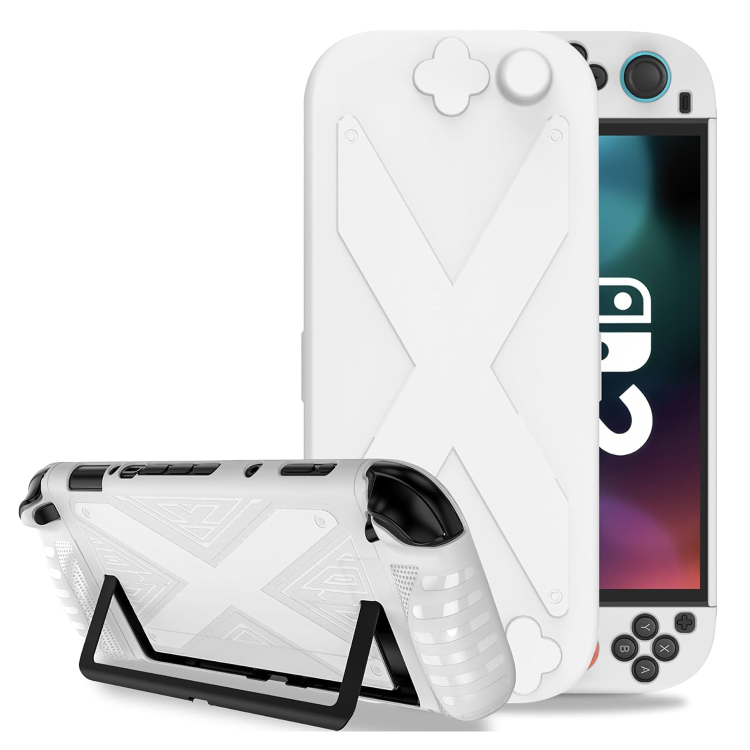 【Switch 2 現貨】XPRO - Rugged Shield - Nintendo Switch 2 Case 貼身矽膠遊戲主機保護軟殼【兼容底座】