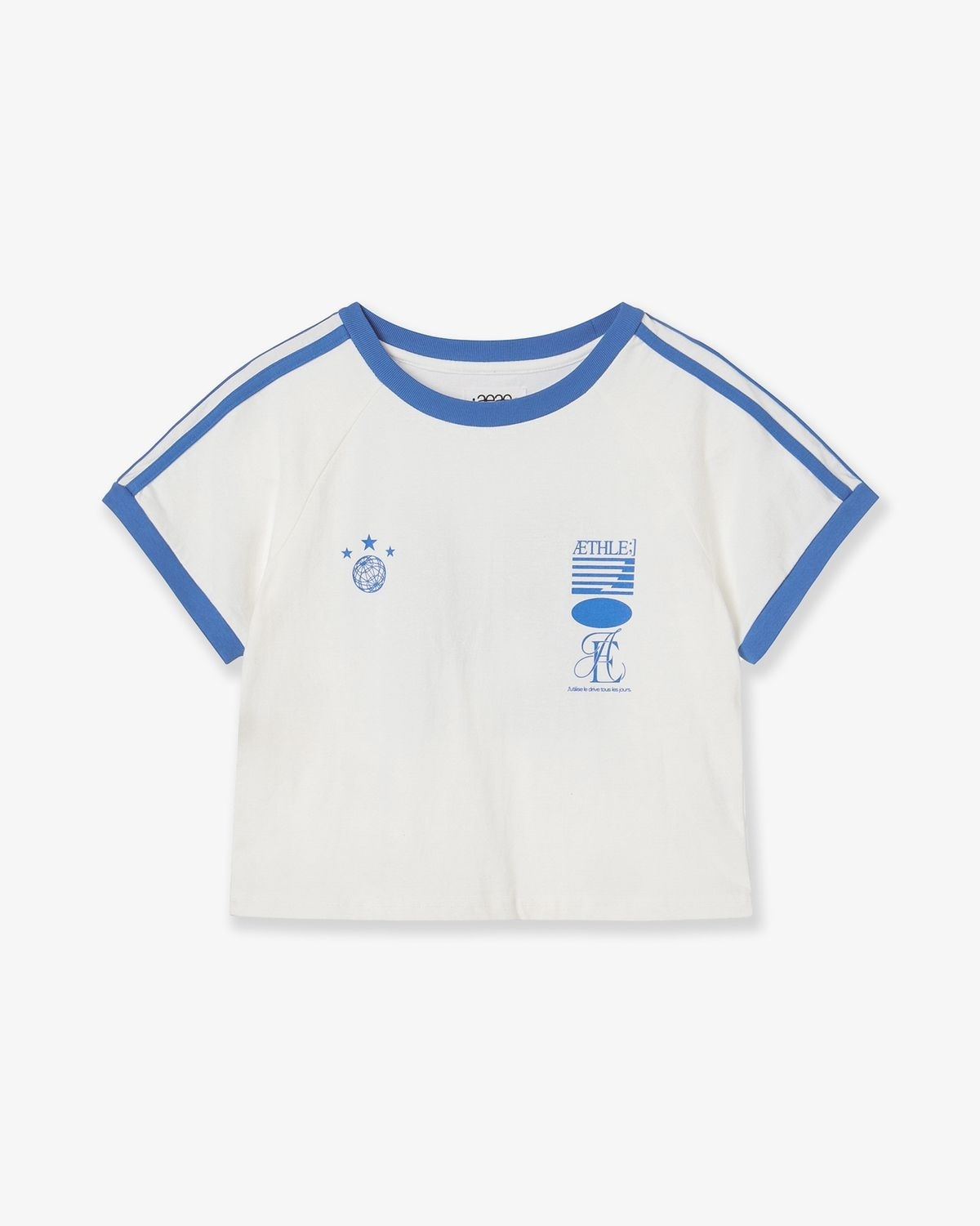 【代購】AEAE ATHLETE STRIPE HALF 條紋 半短版 球衣 短袖 短T AE44SWTS004/AE45SWTS009