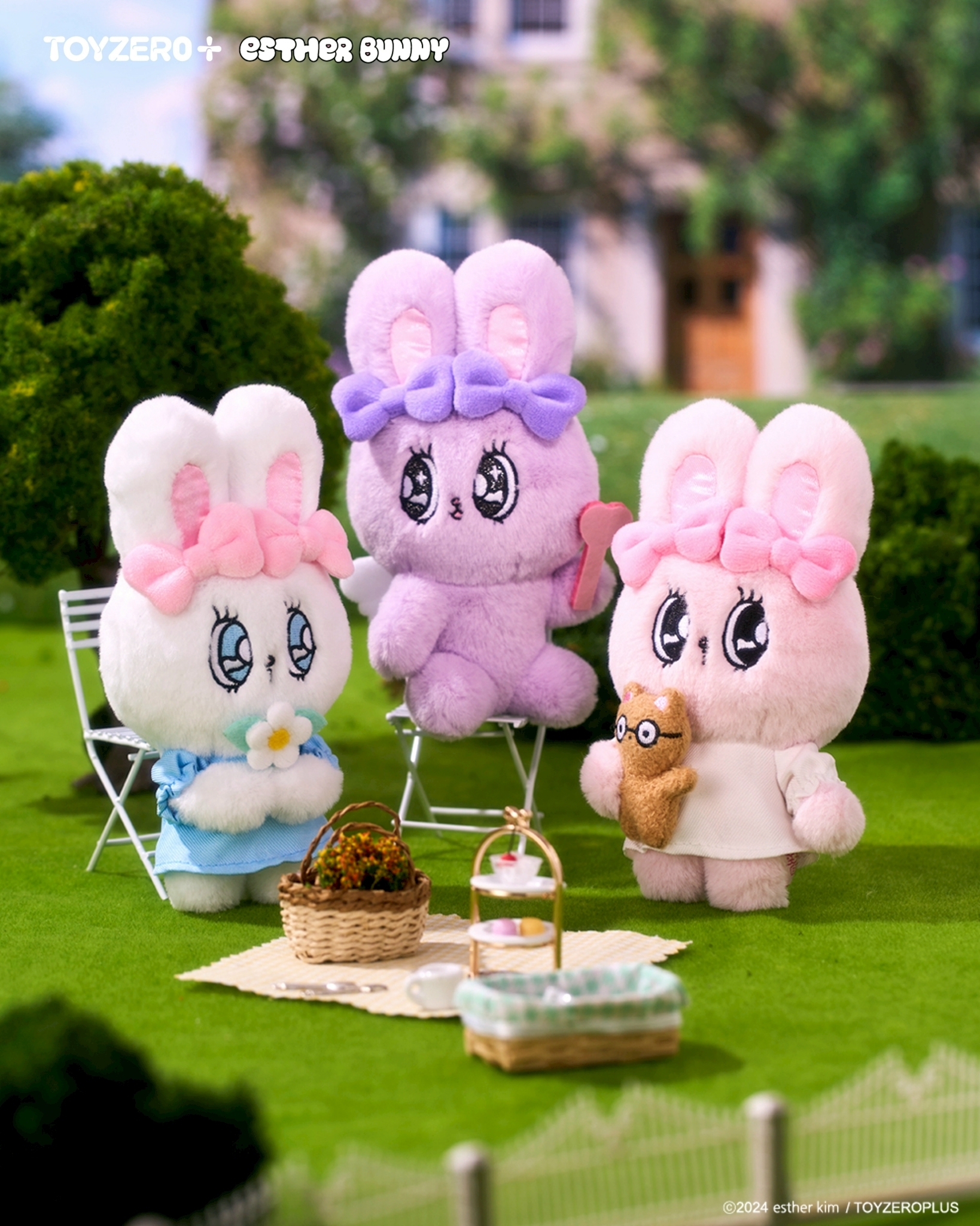 艾絲樂小兔甜蜜約會系列毛絨掛件 [單盒]