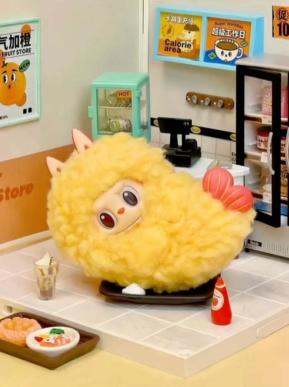 泡泡瑪特 The Monsters Labubu 怪味便利店系列盲盒12+1款 拉布布 炸蝦 公仔 擺設/預購(任買兩件711免運)