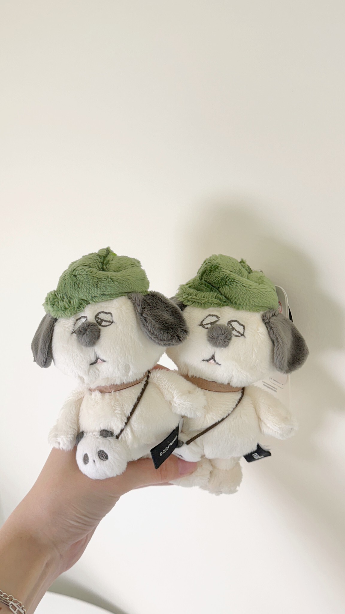 (現貨) PEANUTS 成都限定 熊貓歐拉夫 毛絨吊飾