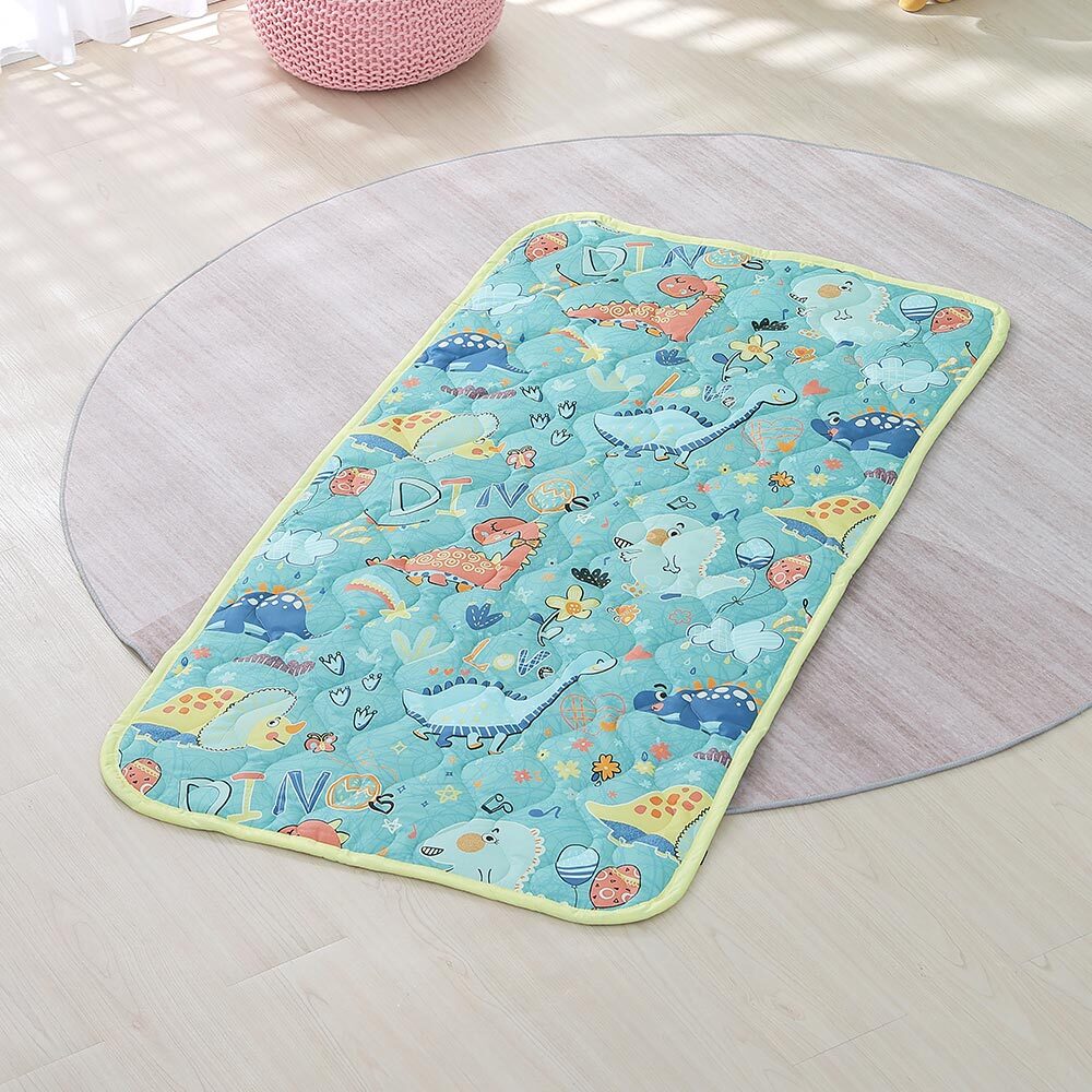 兒童抗菌防蹣三件式睡袋｜2315 迪迪龍綠