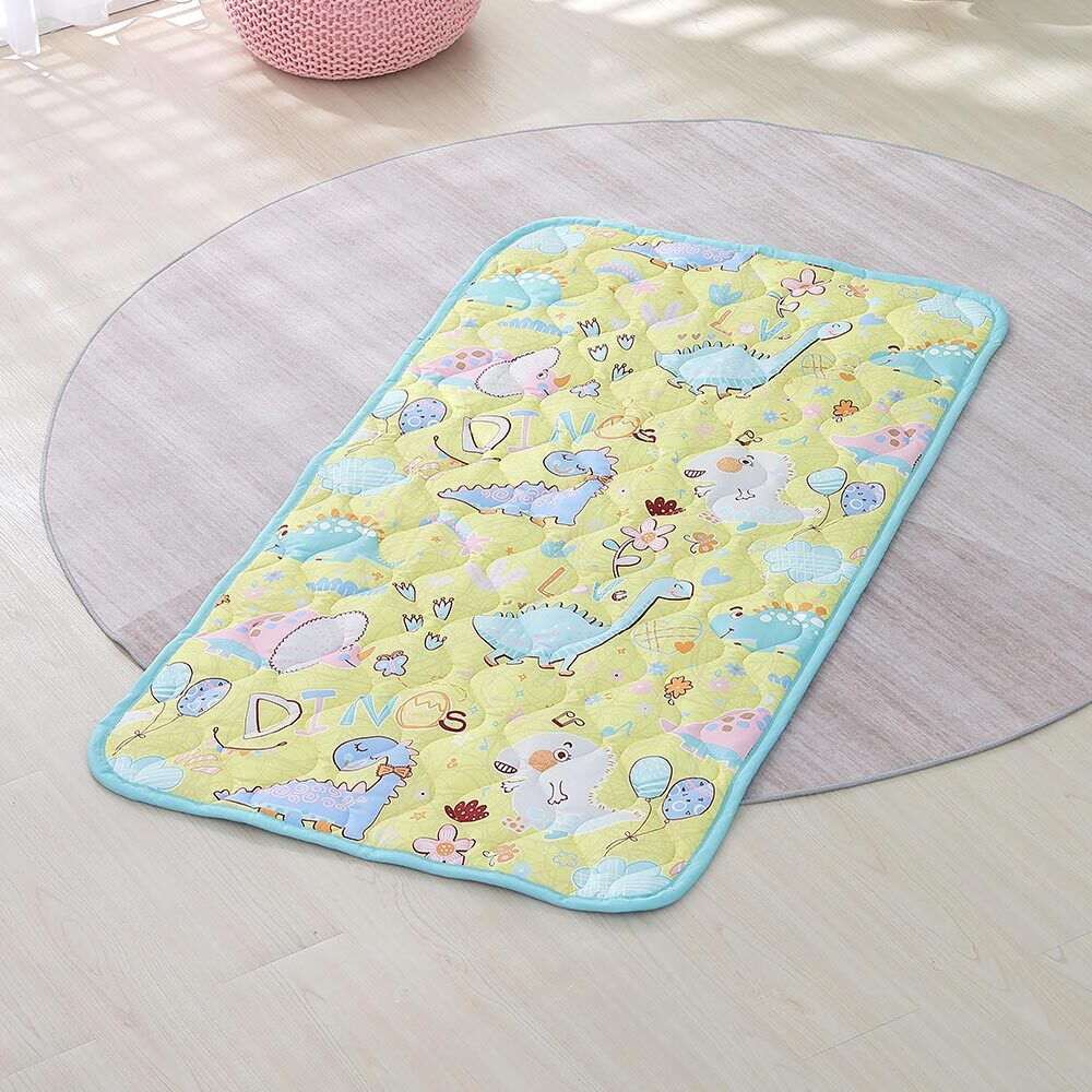 兒童抗菌防蹣三件式睡袋｜2315 迪迪龍黃