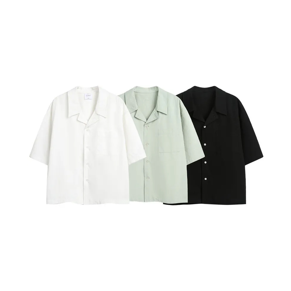 OurPick CleanFit Boxy Shirt 寬短古巴領襯衫 3色