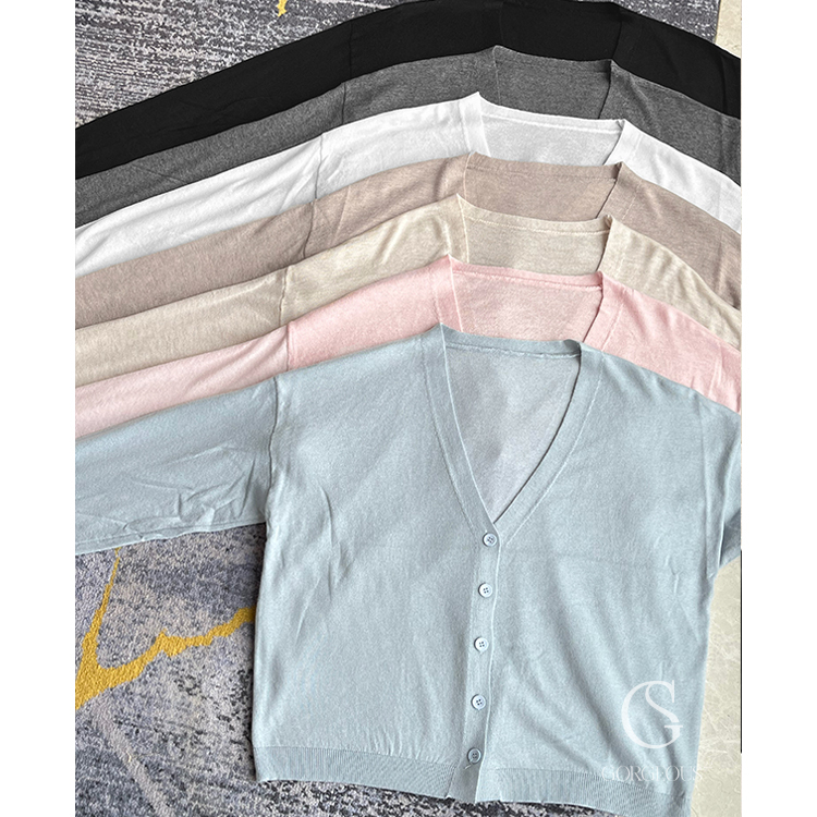 L46「雲棉排釦遮陽外套」