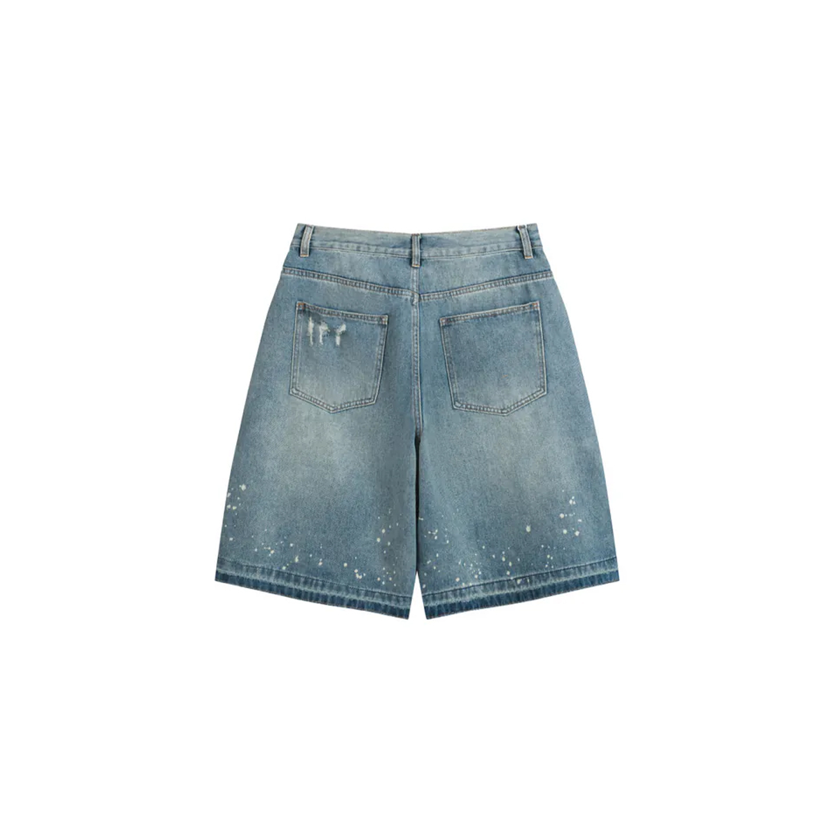 OurPick Ink Denim Shorts 潑墨丹寧牛仔短褲