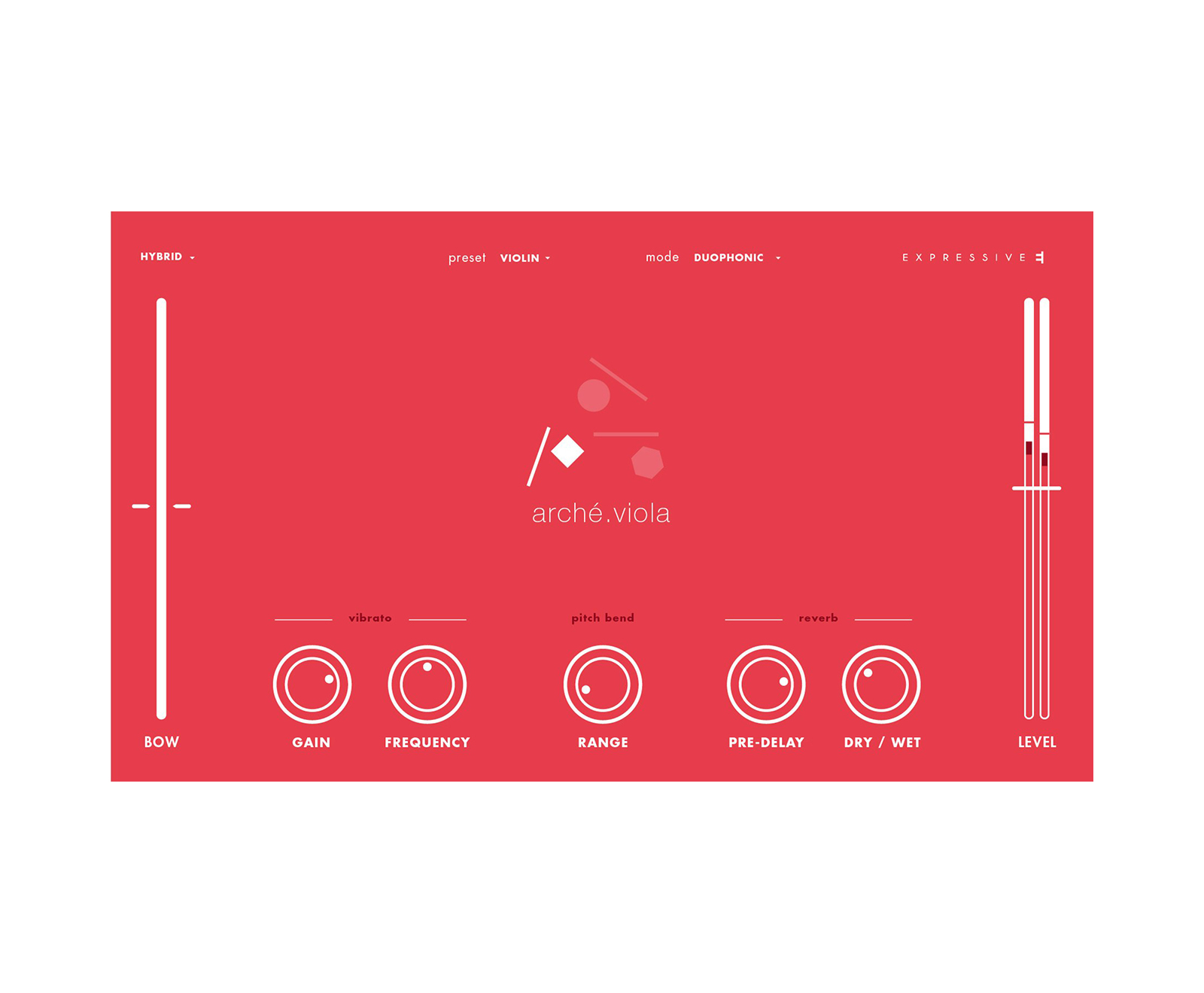 Expressive E Arché Viola