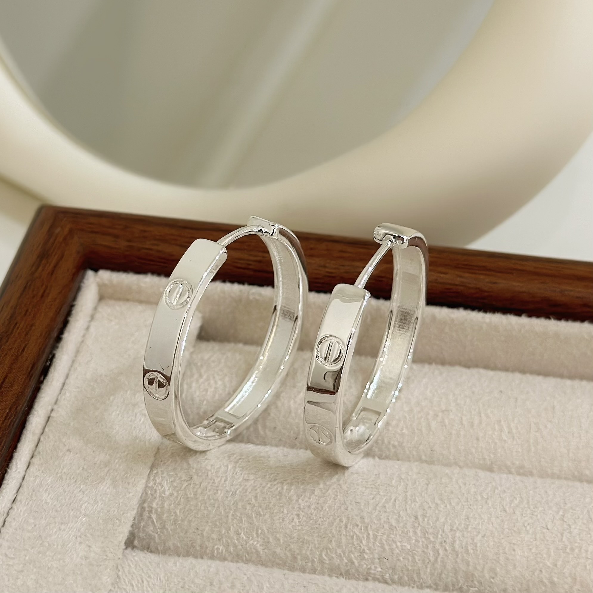 B396一字寬版中圈易扣