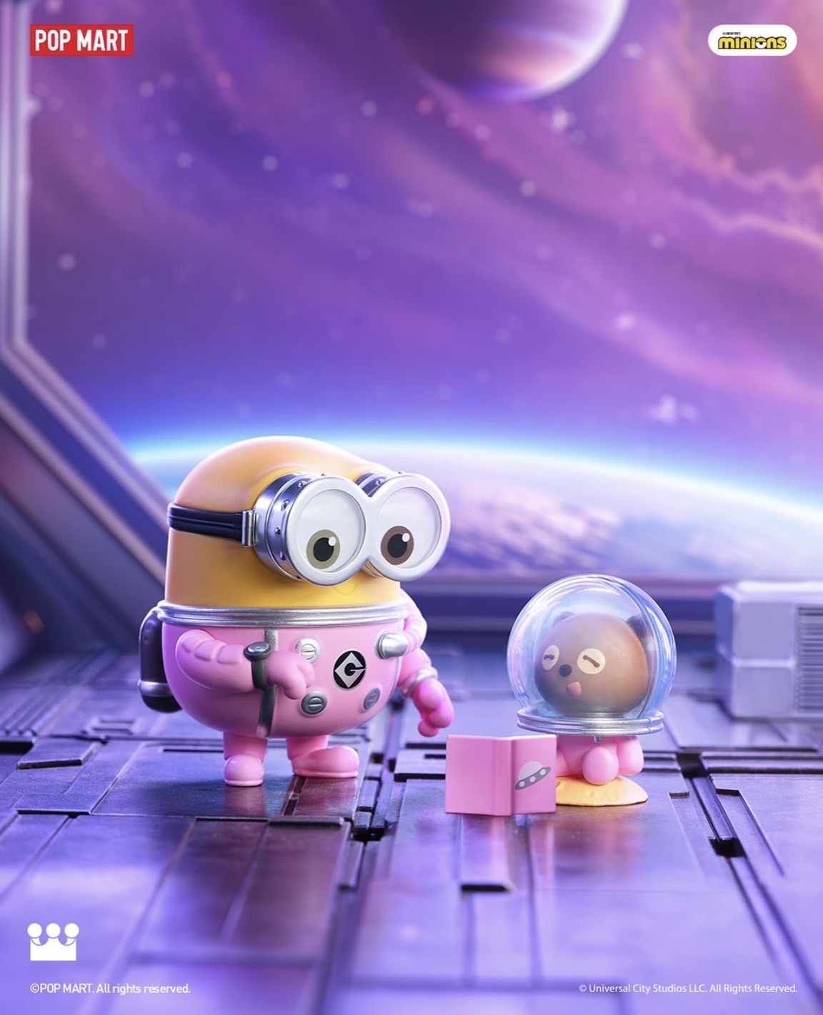 泡泡瑪特 小小兵 BOB和TIM的睡前幻想故事系列 盲盒