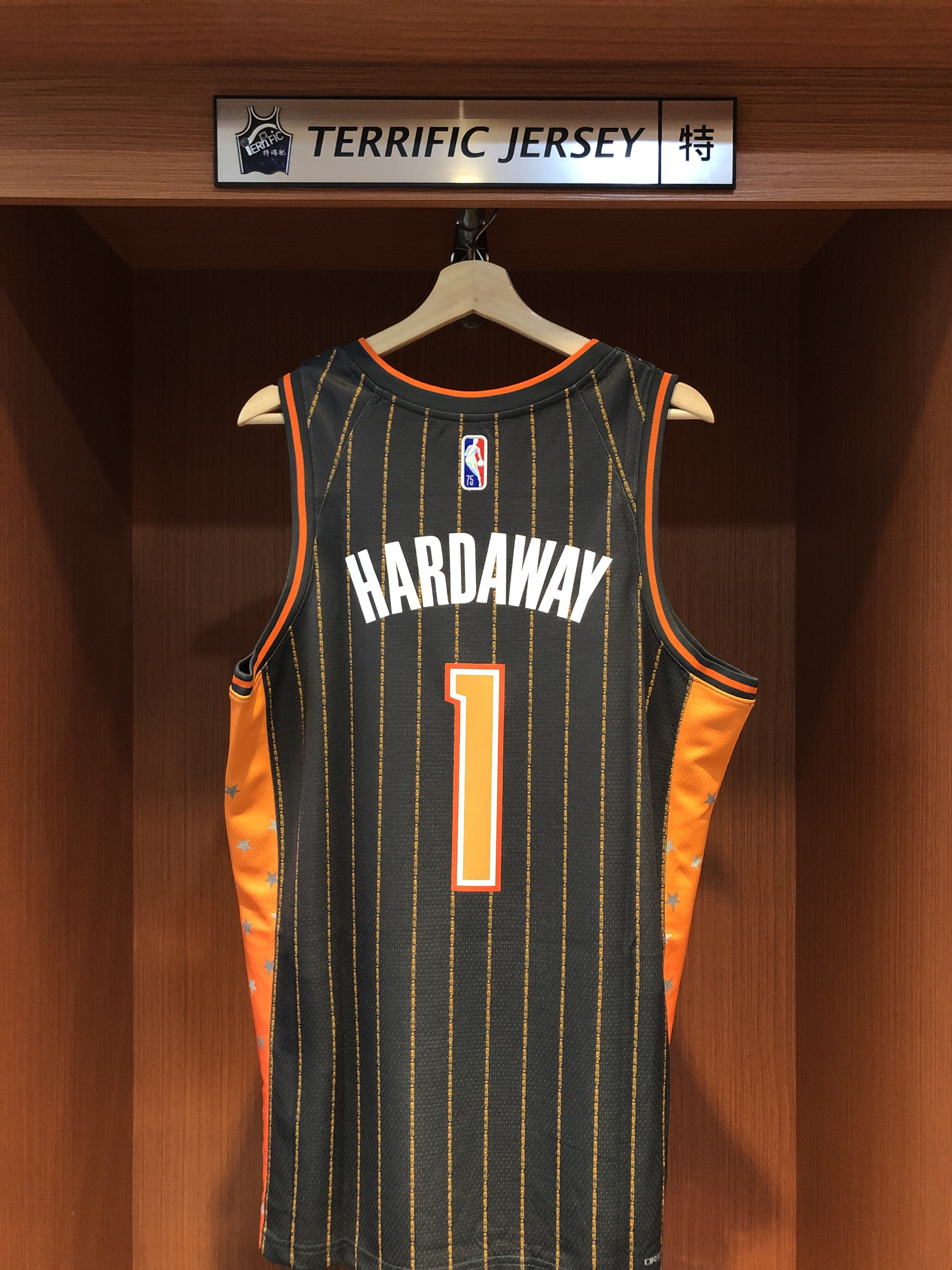 NBA球衣 Penny Hardaway 奧蘭多魔術城市 75周年 鑽石標 City Nike Swingman 球迷版 熱轉印 全新