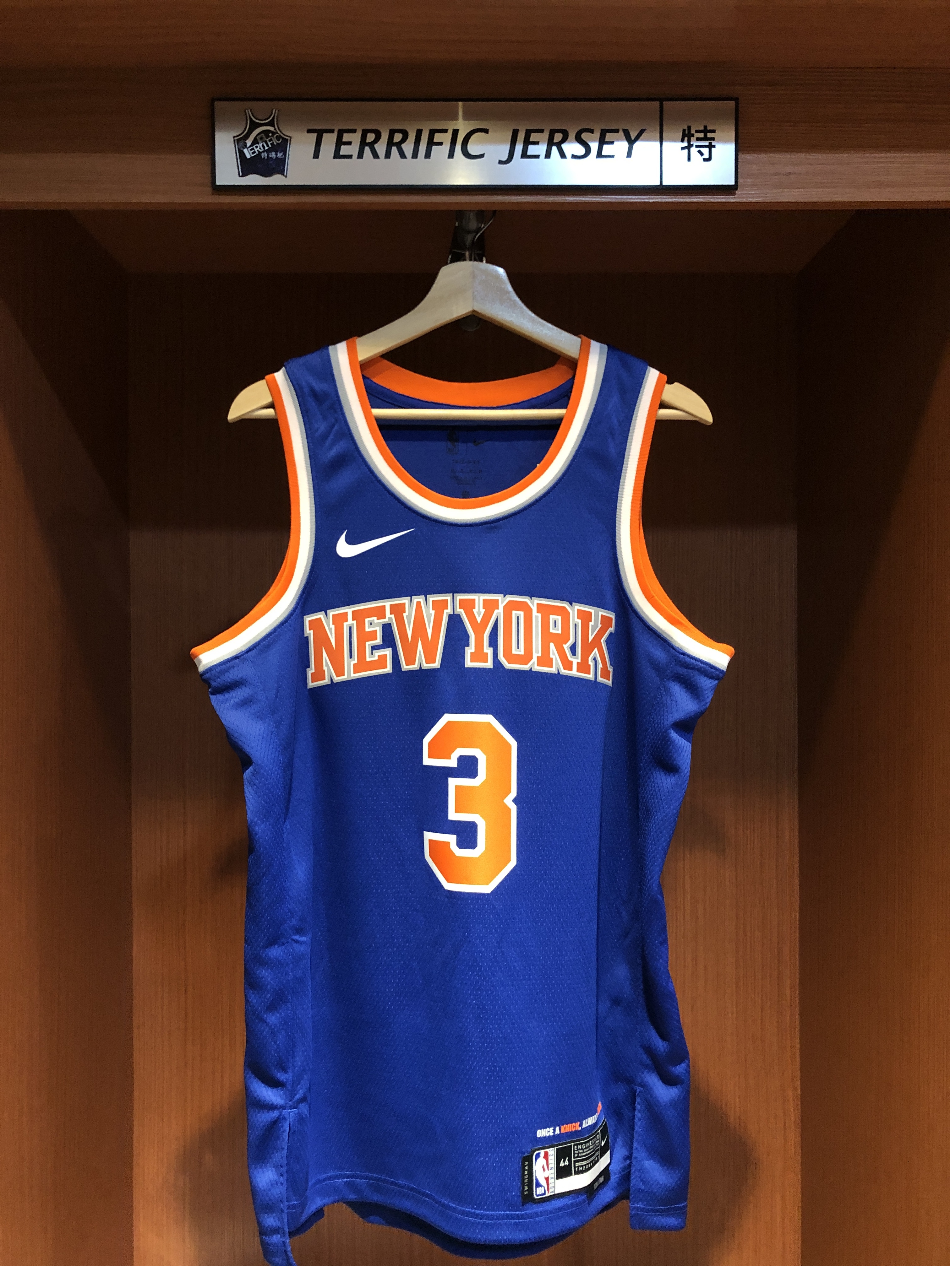 NBA球衣 Josh Hart 紐約尼克藍 Icon Nike Swingman 球迷版 熱轉印 全新