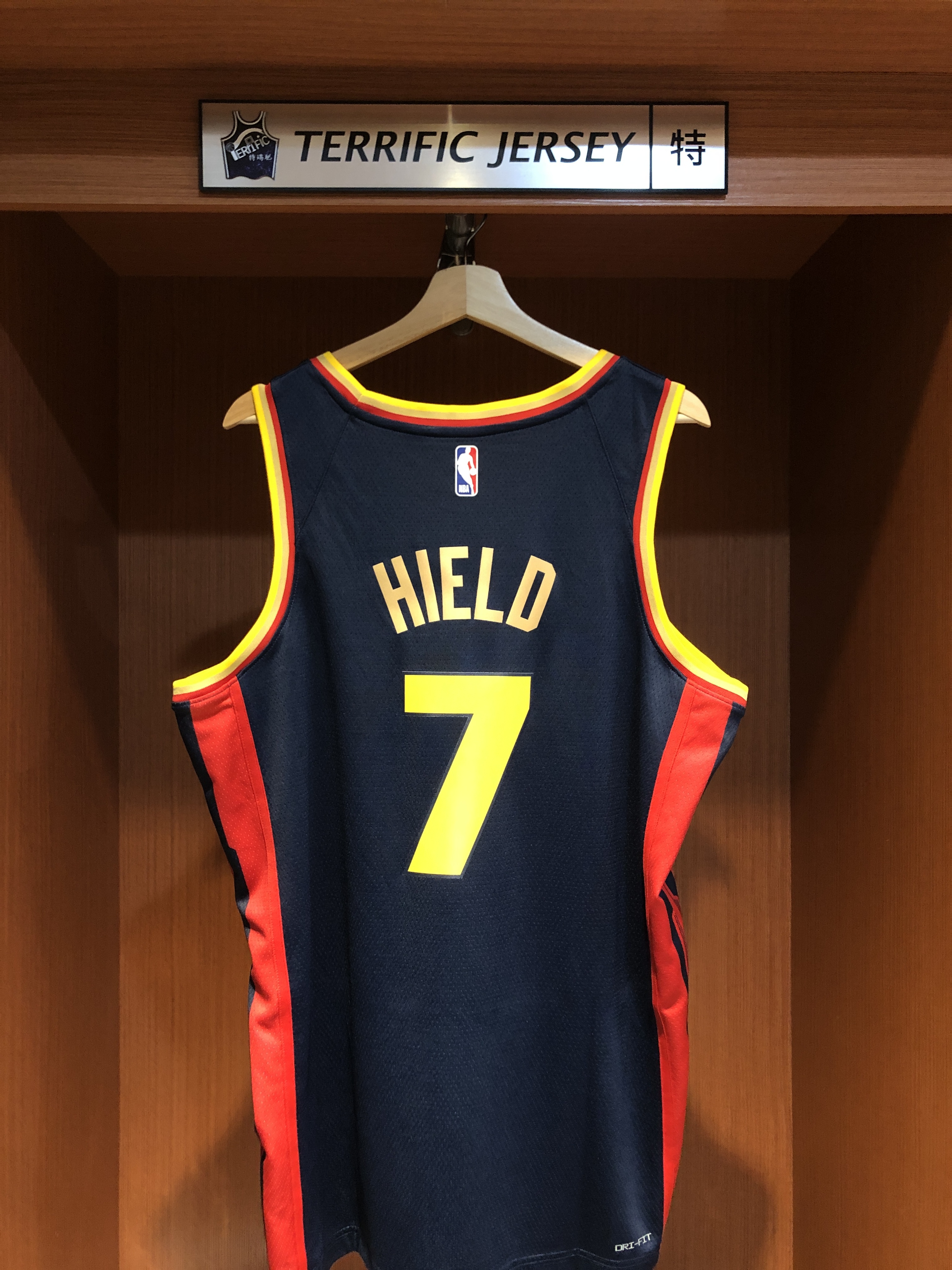 NBA球衣 Buddy Hield 金州勇士城市 City Nike Swingman 球迷版 熱轉印 全新