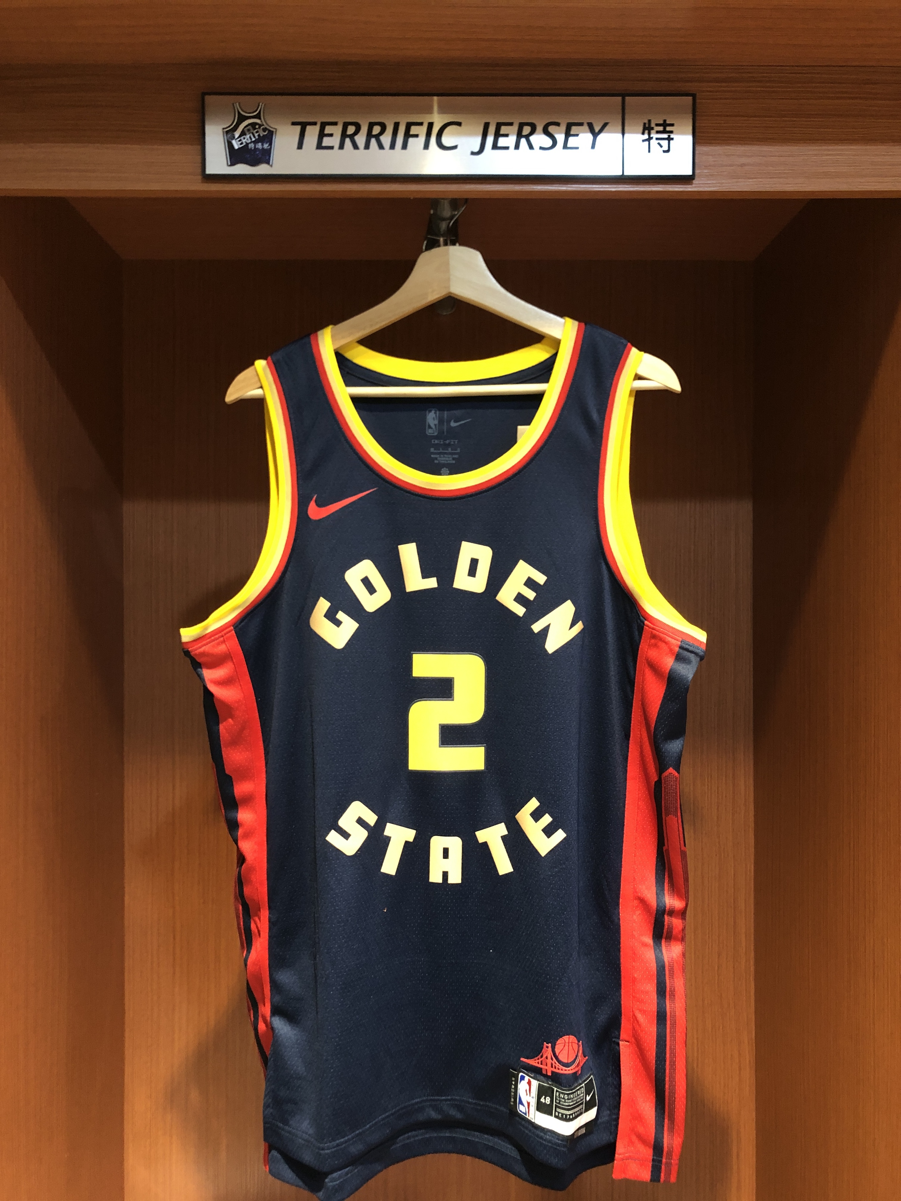 NBA球衣 Brandin Podziemski 金州勇士城市 City Nike Swingman 球迷版 熱轉印 全新