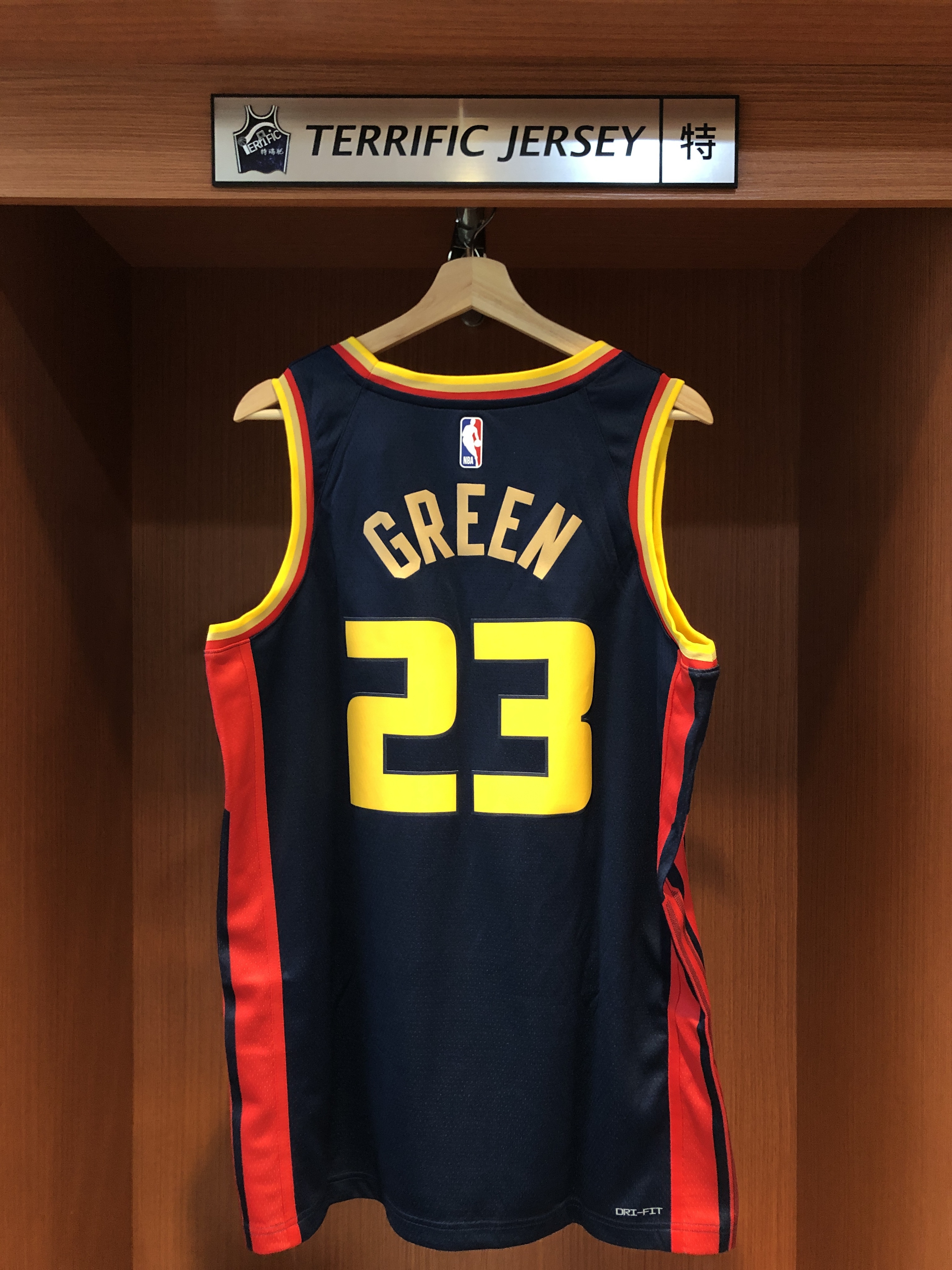 NBA球衣 Draymond Green 金州勇士城市 City Nike Swingman 球迷版 熱轉印 全新