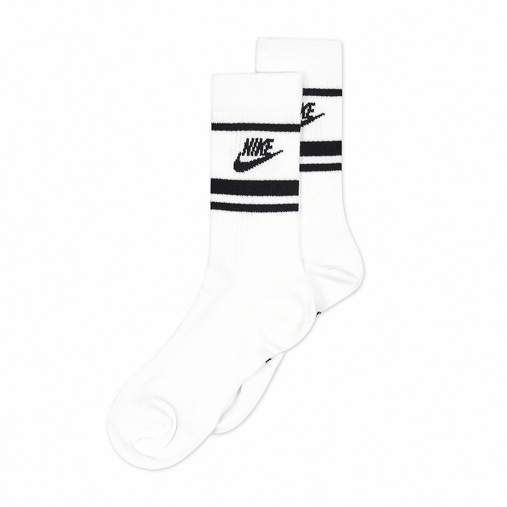 Nike 襪子 Everyday Essential Crew Socks 男女款 黑白 中筒襪 三雙入 DX5089-103
