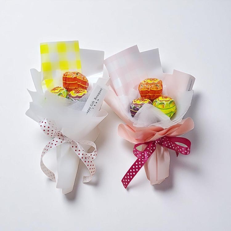 3朵3顆加倍佳棒棒糖畢業花束,Chupa Chups Lollipop Bouquet