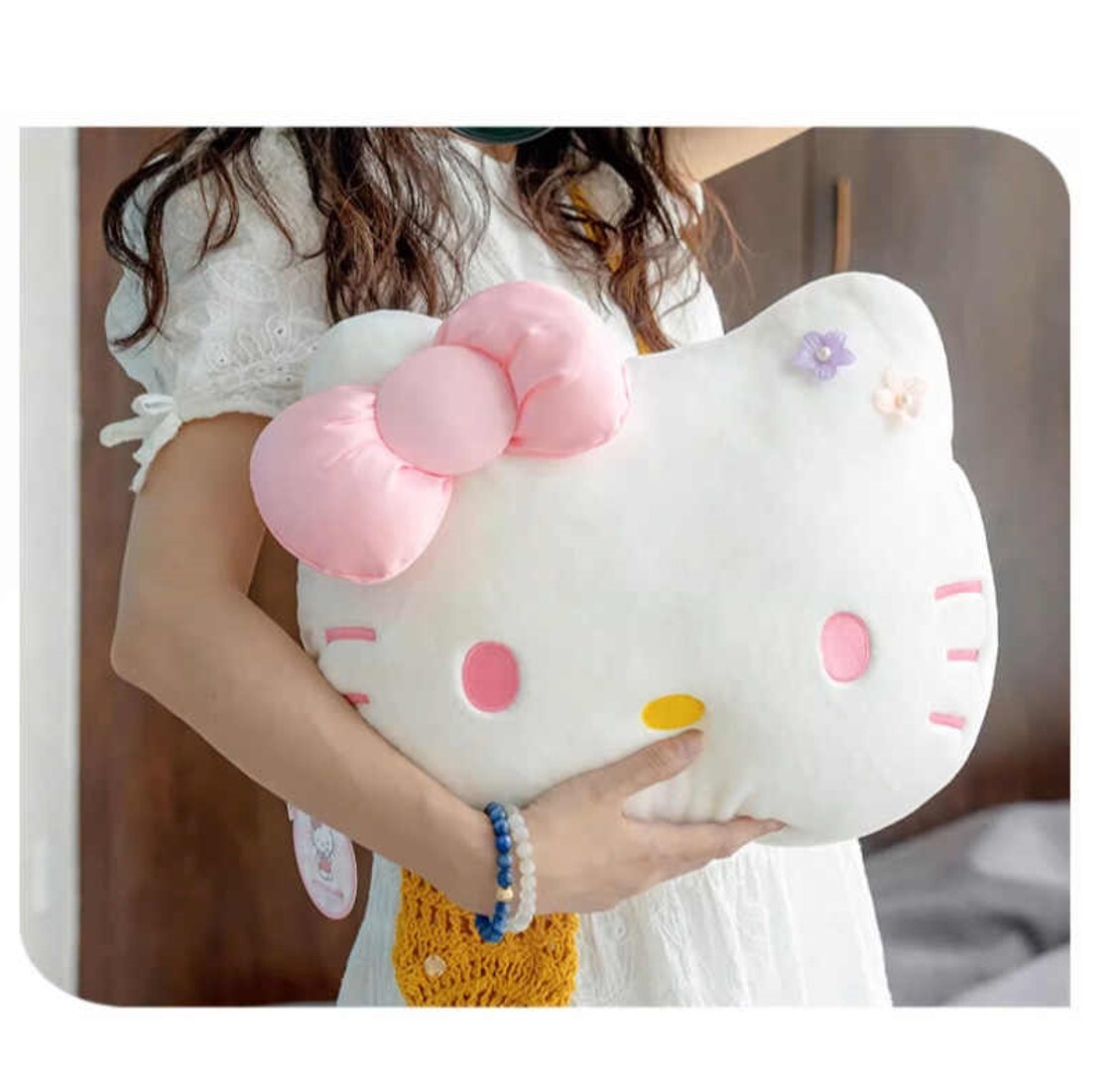 Hello Kitty - 毛絨 公仔抱枕 | 攬枕
