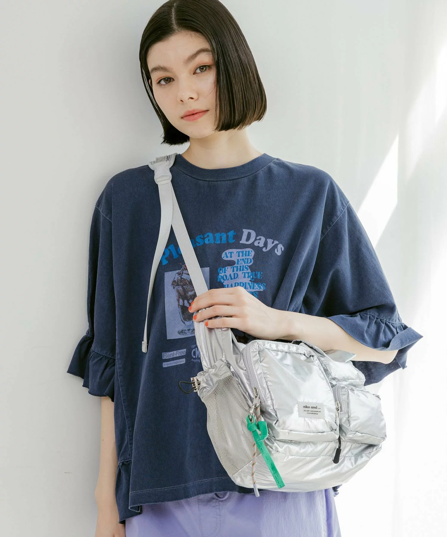 niko and ... ORIGINAL LIGHT 可折疊機能單肩包