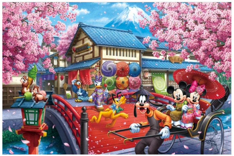 米奇與朋友-櫻花之旅 (外加裝飾)