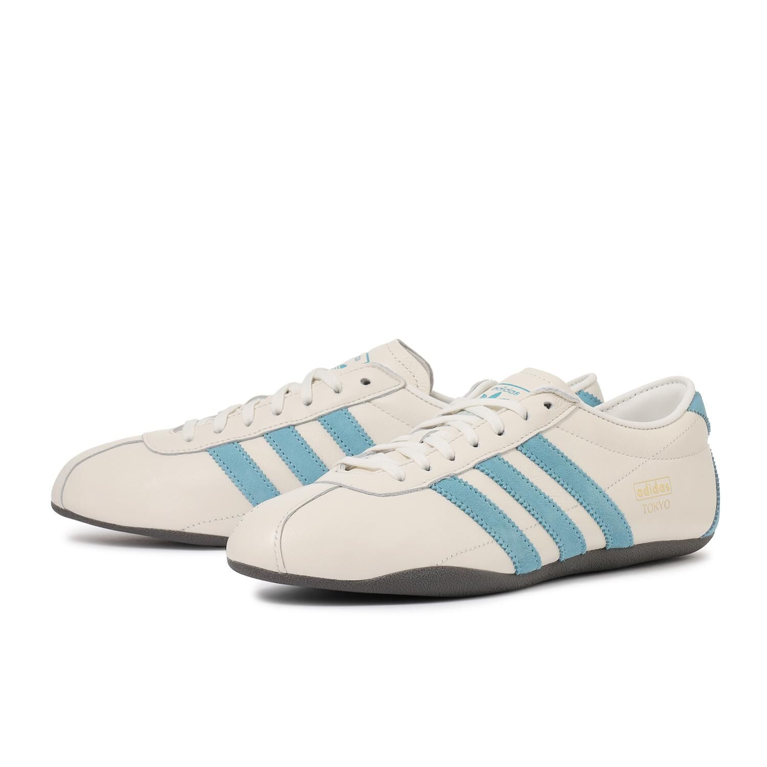 Adidas Originals Tokyo 日本限定 東京 奶油水藍 皮革 生膠 薄底 復古鞋 JR2081