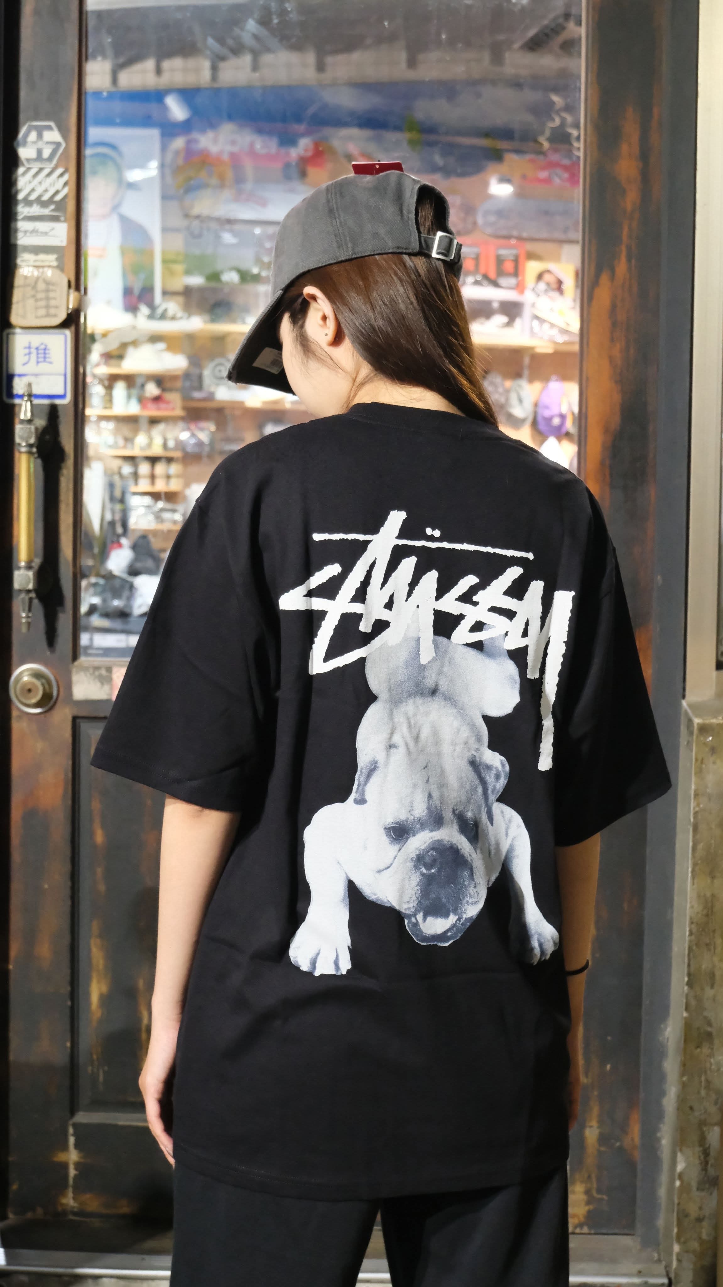 25SS STUSSY STOCK DOG TEE 鬥牛犬短tee 1905159