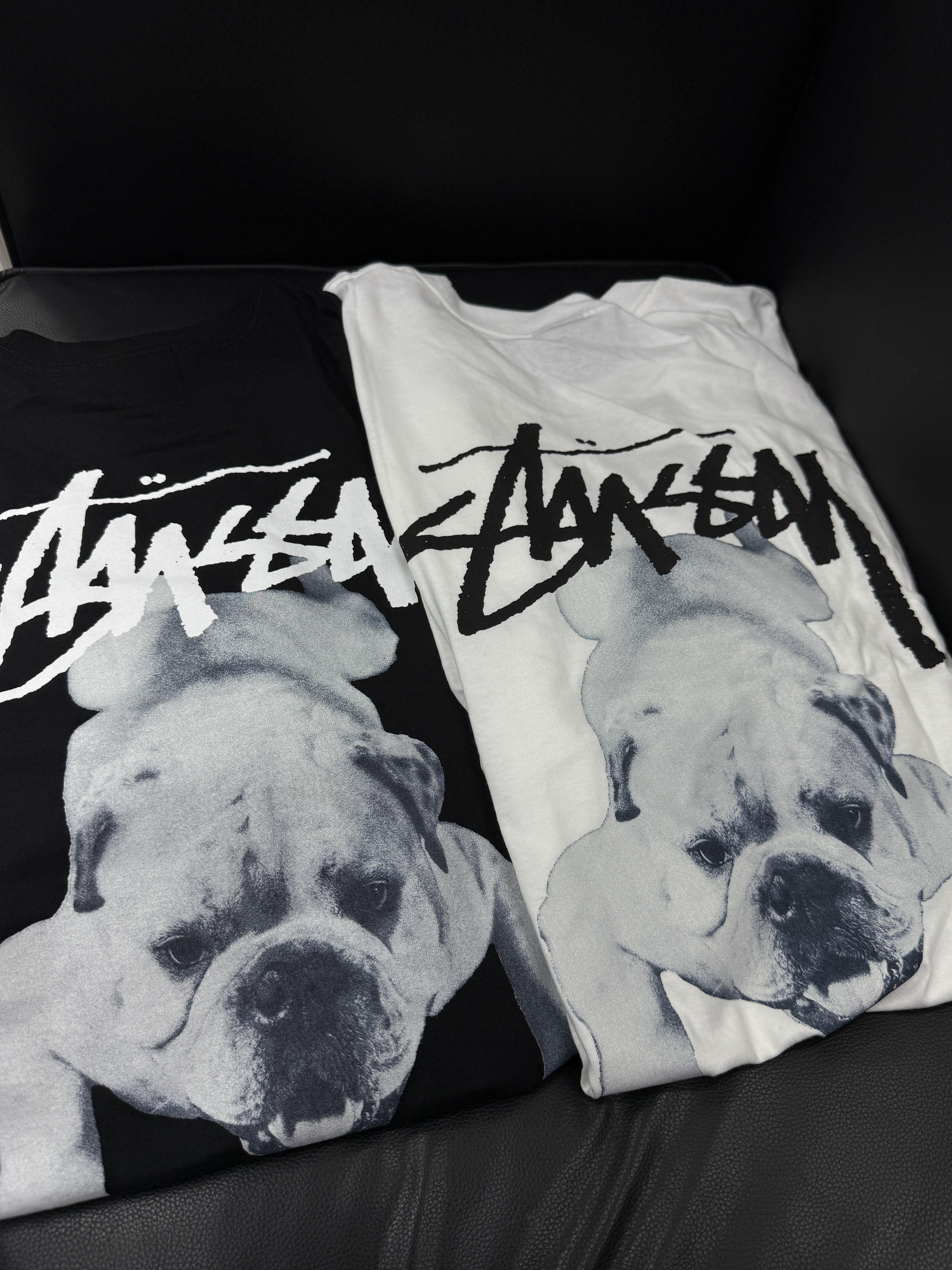 【STUSSY】25ss STOCK DOG TEE Stussy Stock Dog Tee Black Men's - SS25 - US