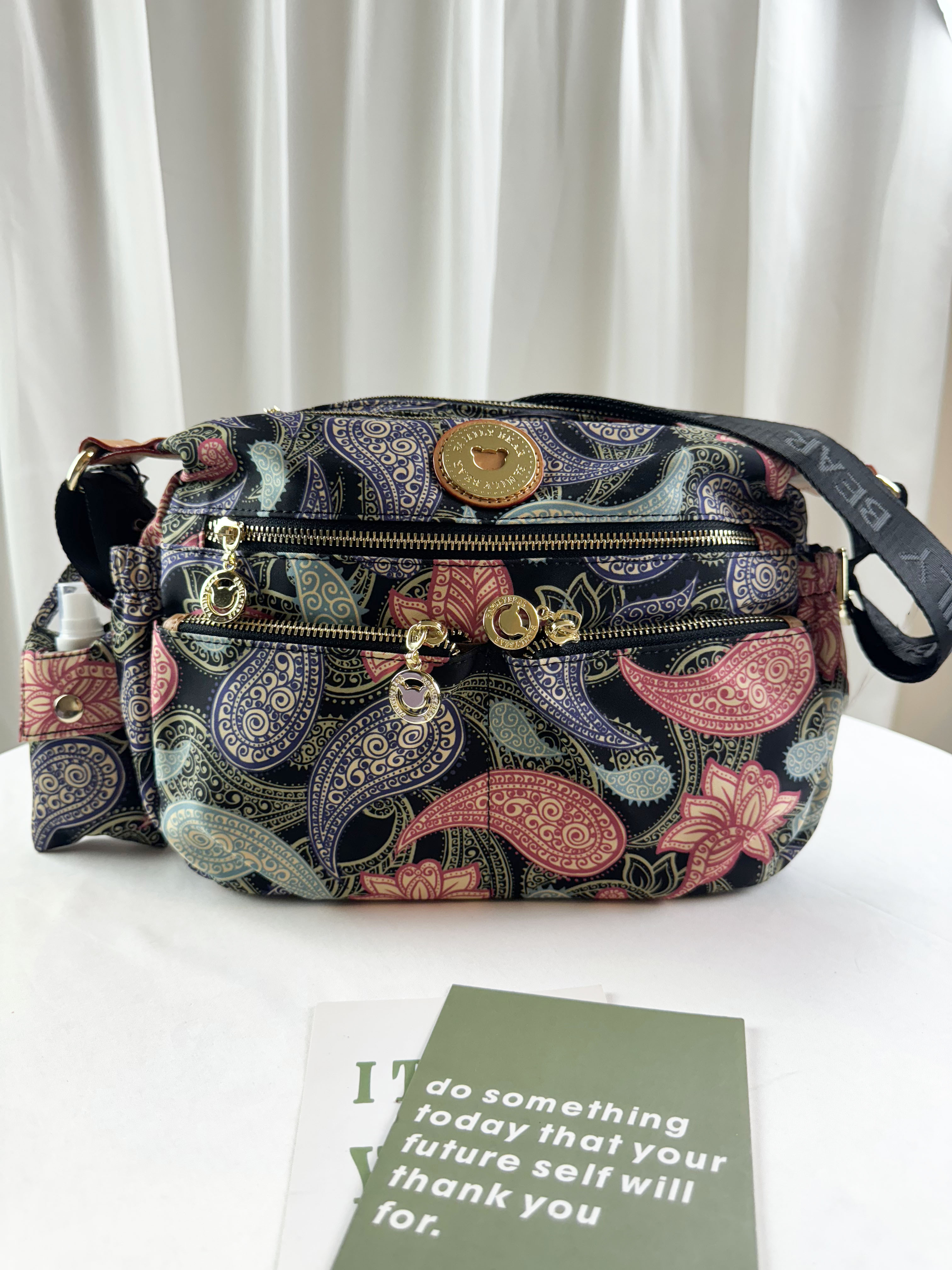 FamilyBear 變形蟲防潑水側背包  #2841