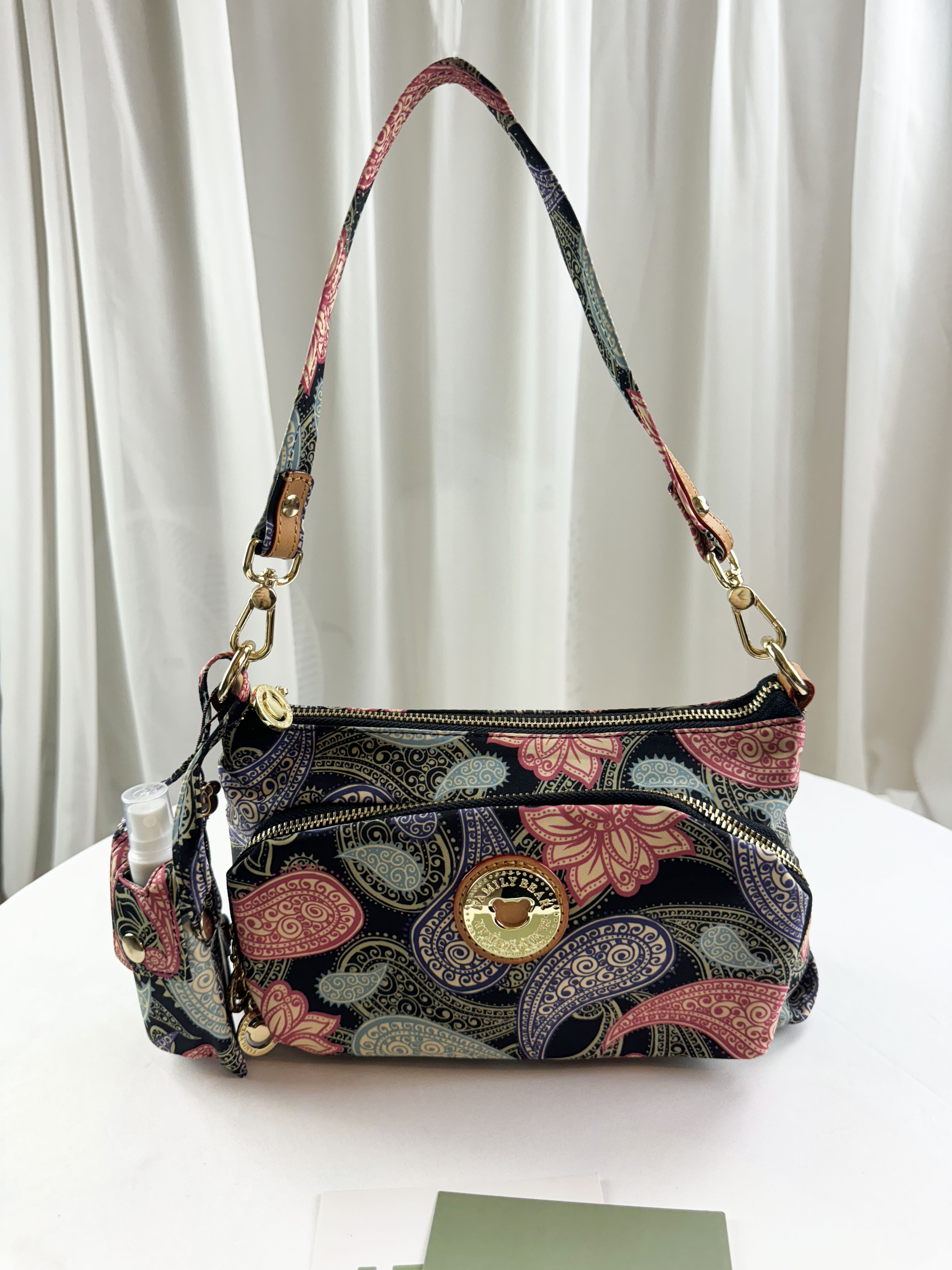 FamilyBear 變形蟲防潑水肩背包 / 側背包  #2813