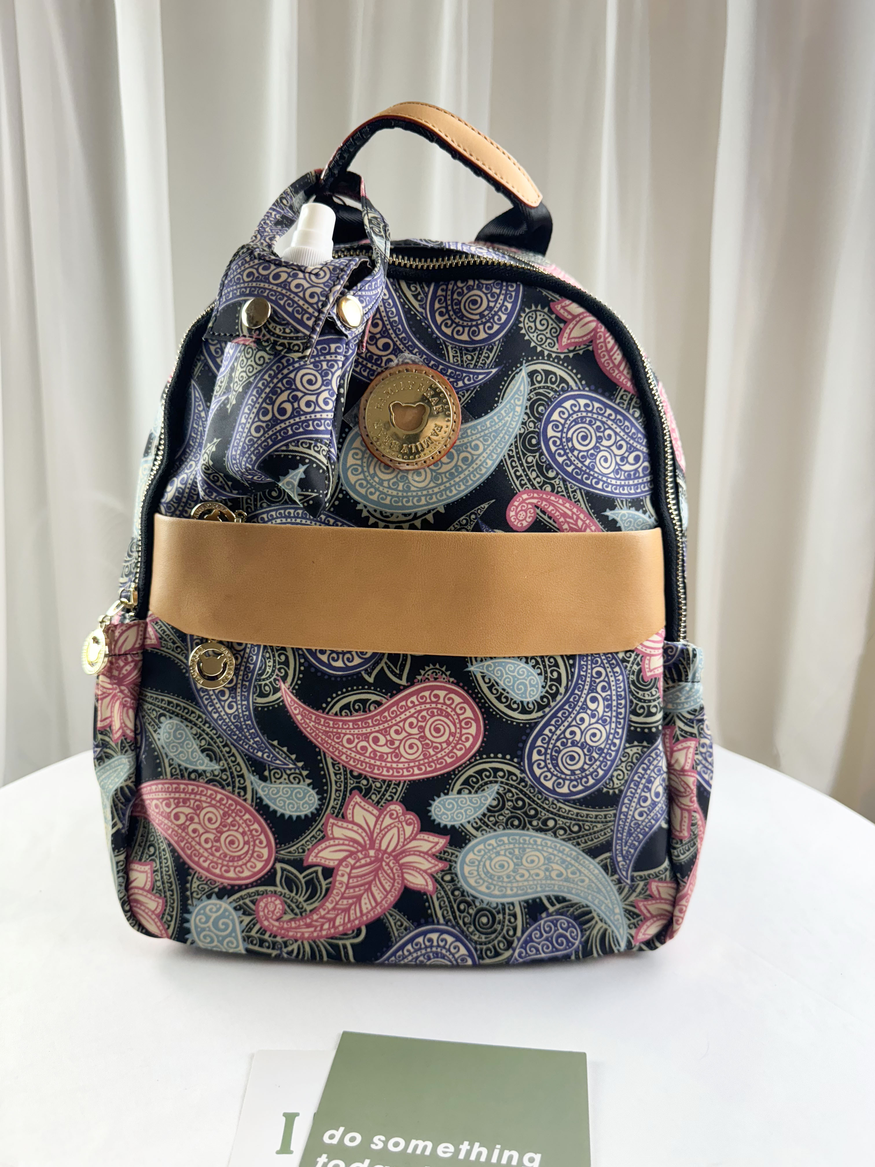 FamilyBear 變形蟲防潑水後背包   #2793