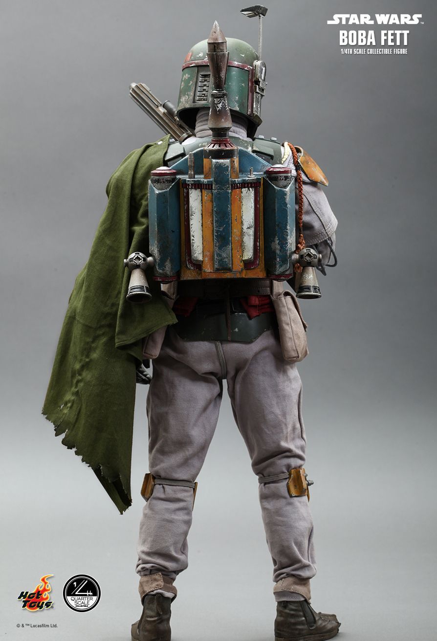 Star Wars Boba Fett w/ Bonus Part 1/4th Scale Collectible Figure QS003