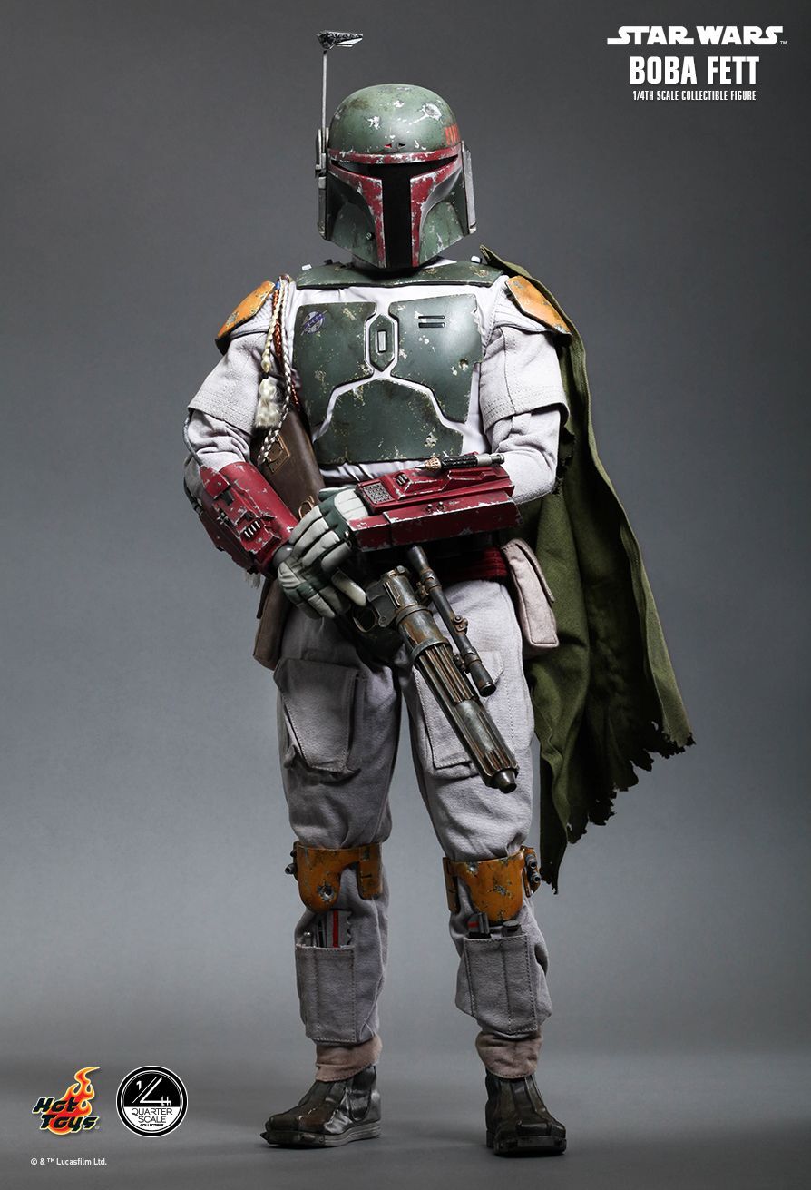 Star Wars Boba Fett w/ Bonus Part 1/4th Scale Collectible Figure QS003