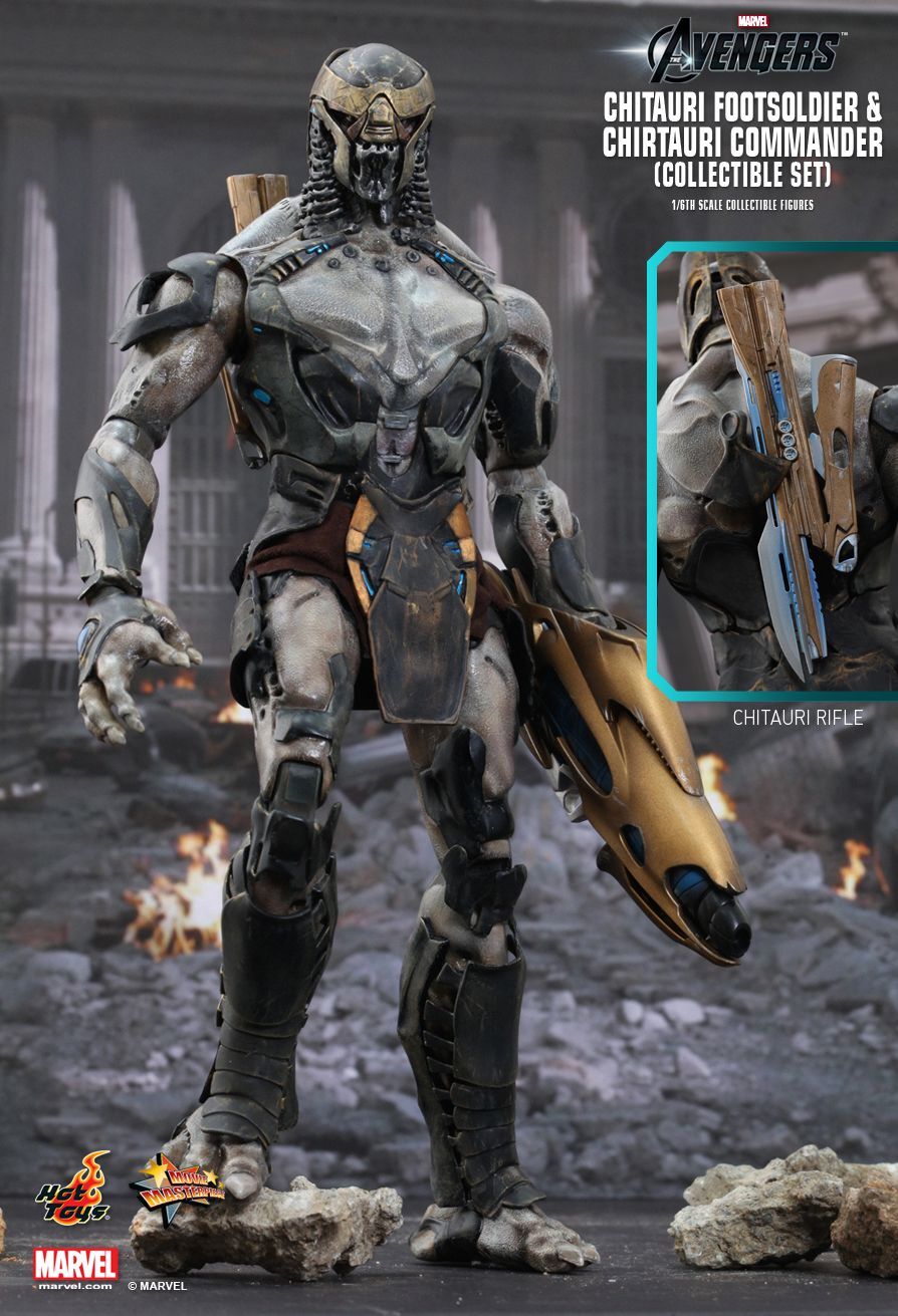 Avengers Footsoldier & Commander Collectible Set 1/6th Scale Collectible Figure MMS228