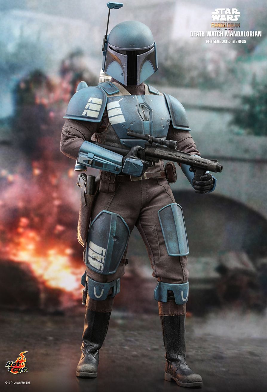 Star Wars Mandalorian Death Watch Mandalorian 1/6th Scale Collectible Figure TMS026