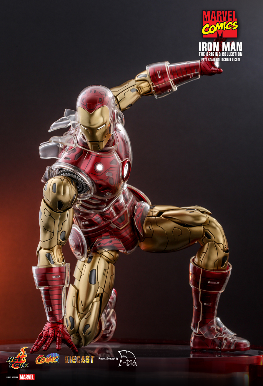 Iron Man The Origins Collection 1/6th Scale Collectible Figure CMS07D37