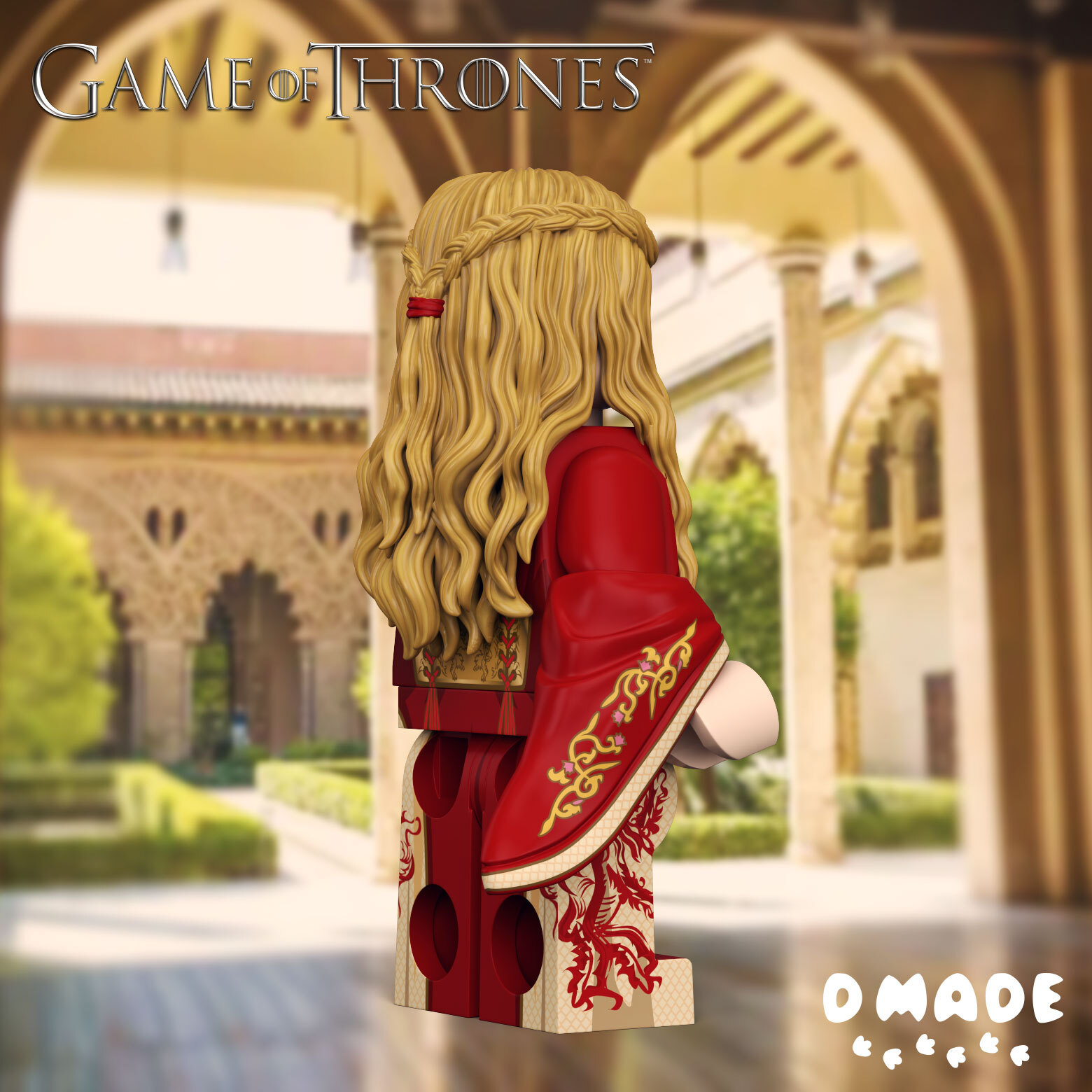 [D Made][Preorder] Queen's Long Hair 2.0 [UVprinted]