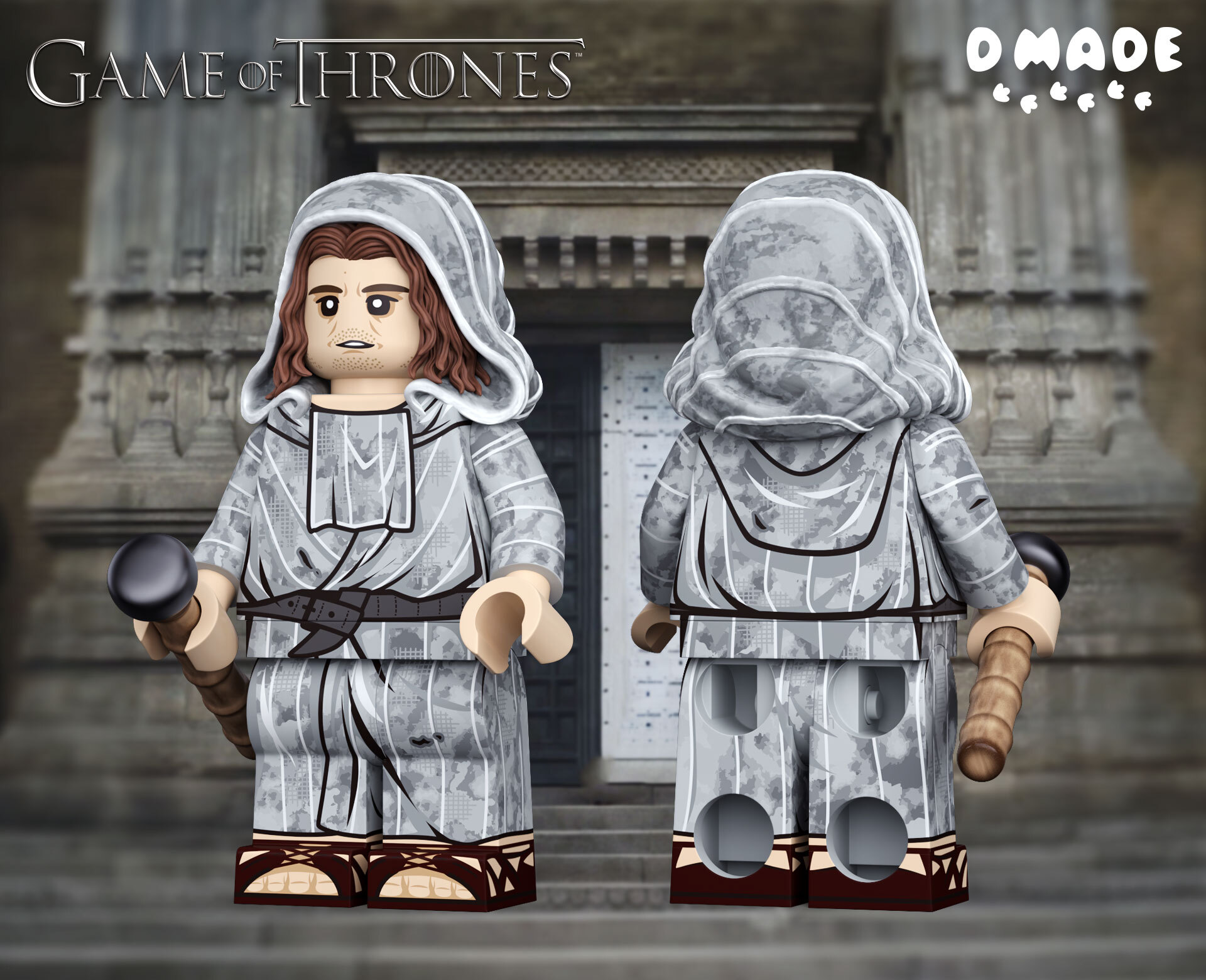 [D Made][Preorder] Jaqen the Faceless [UVprinted]